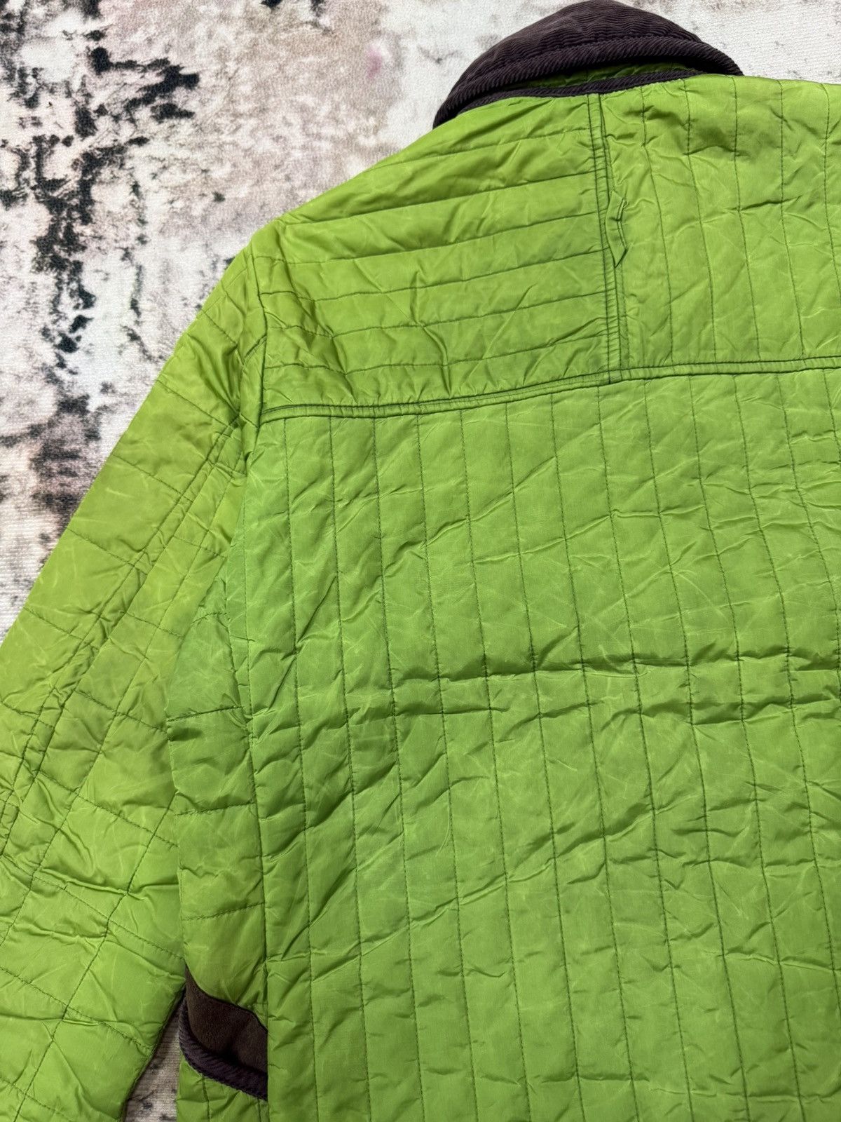 Barbour Barbour R.Newbold Quilted Cudroy Colar Down Jacket Size US S / EU 44-46 / 1 - 19 Thumbnail