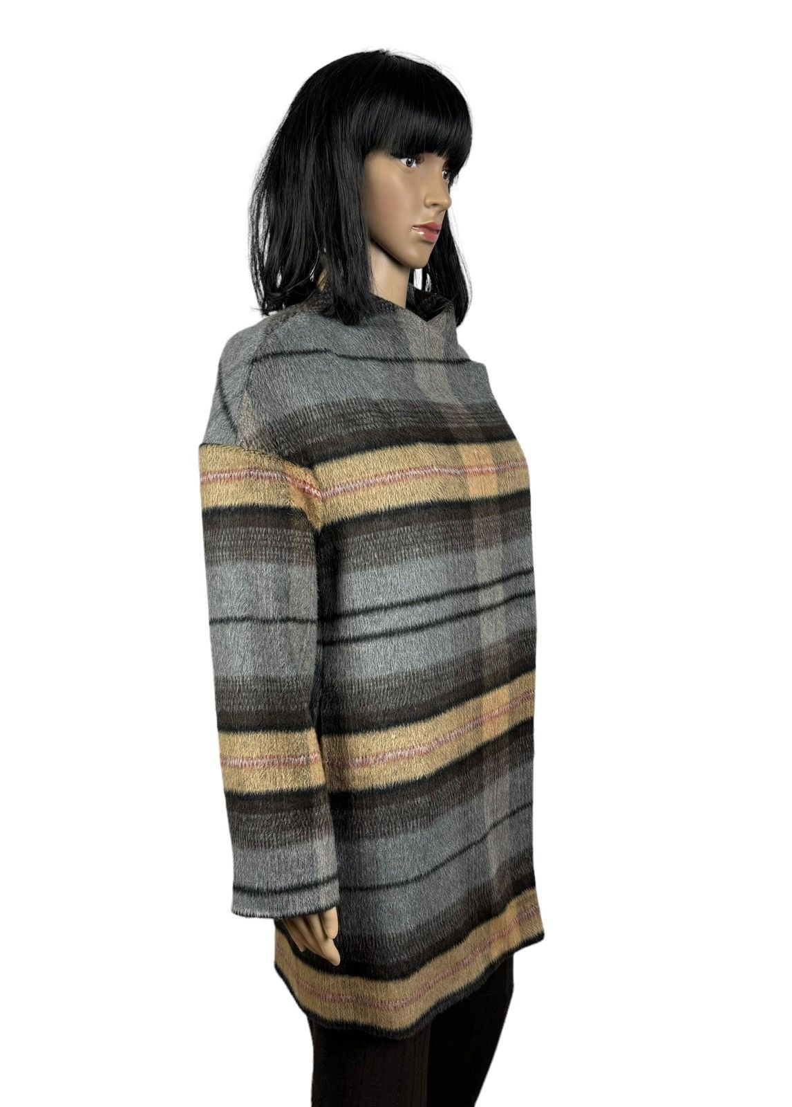 Marella Marella Check Plaid Wool-Viscose-Acrylic Coat size IT40 US4 Size S / US 4 / IT 40 - 4 Thumbnail