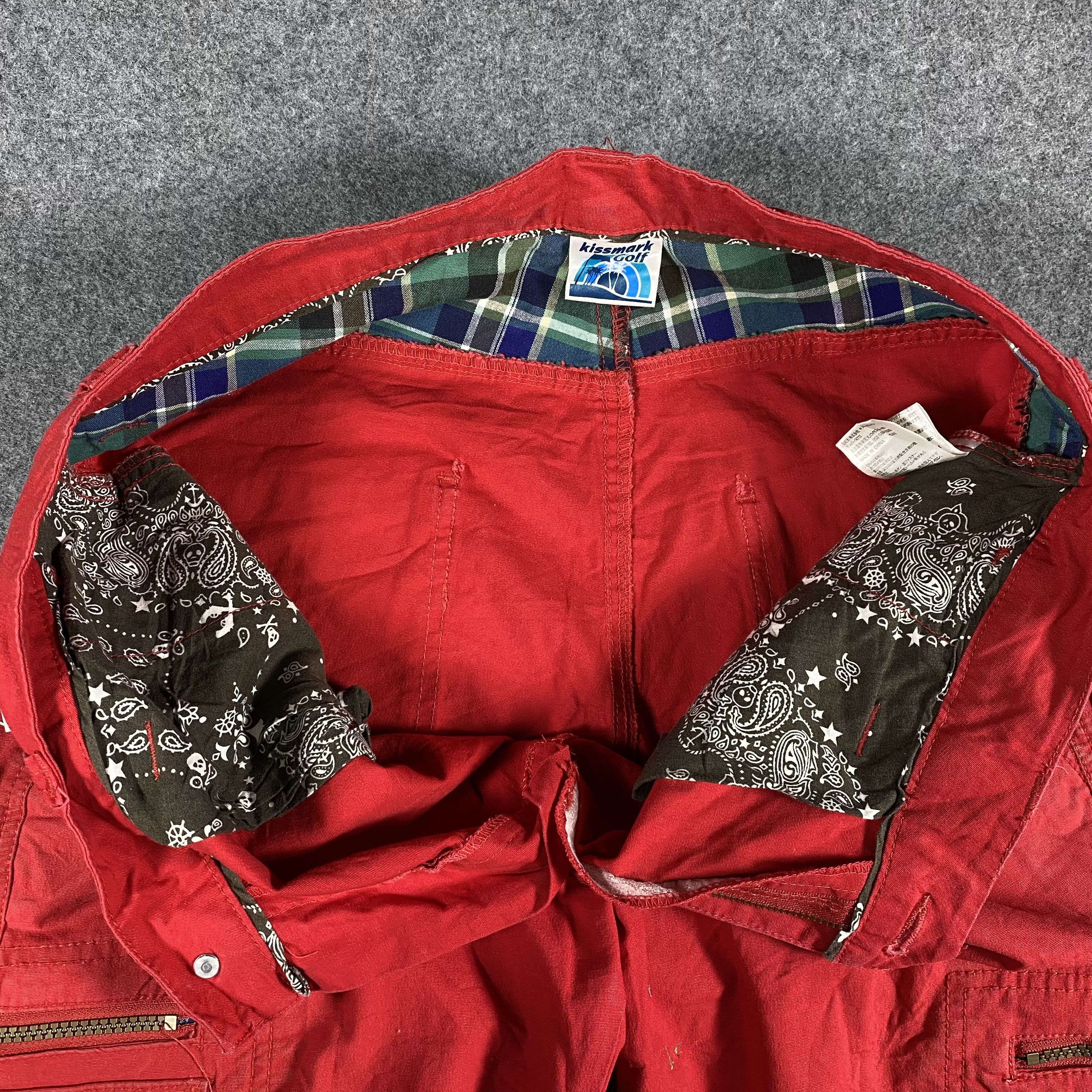 Japanese Brand Japanese Kissmark Golf Multipocket Tactical Cargo Pants Size US 30 / EU 46 - 10 Thumbnail