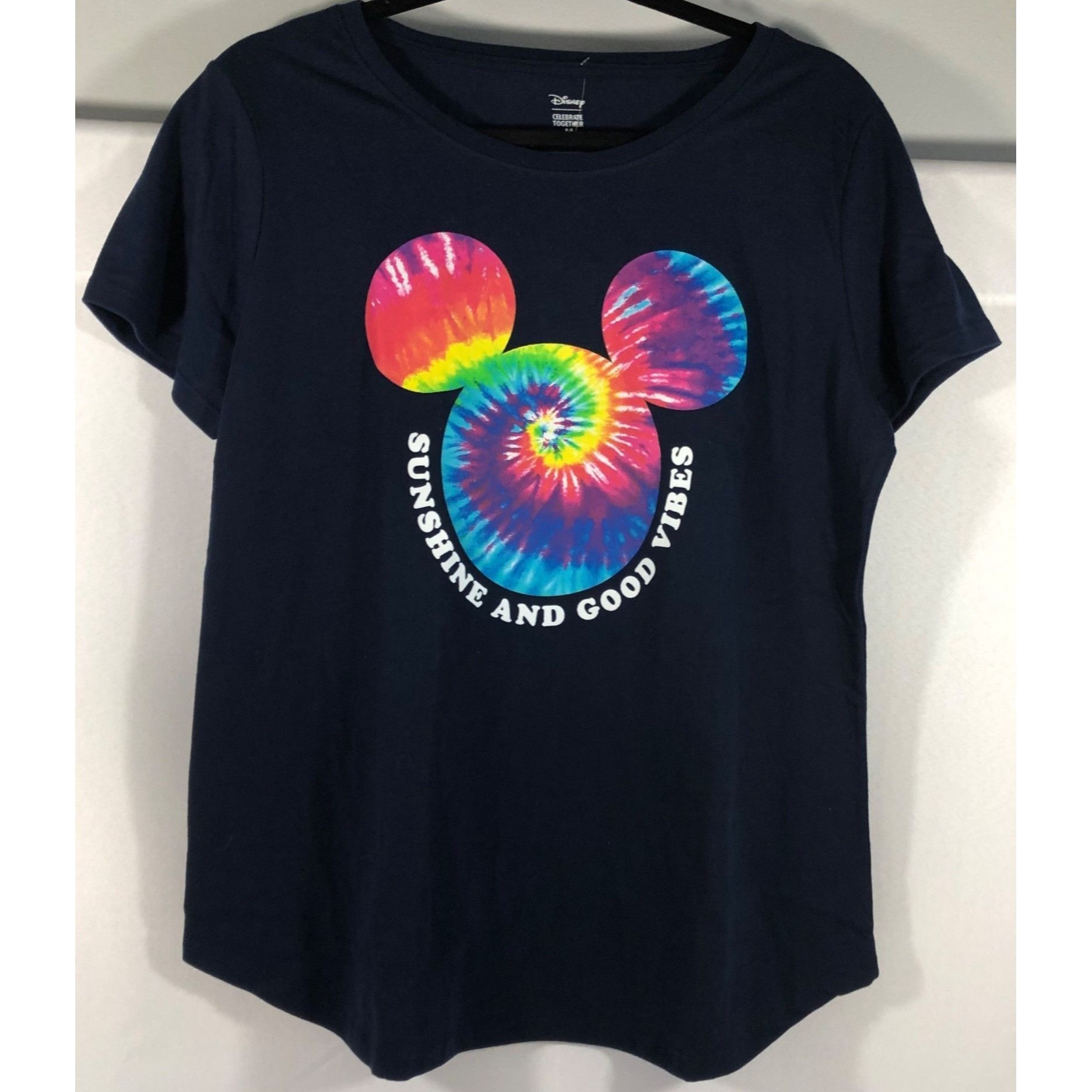 Disney Disney Celebrate Together Womens Navy Sunshine & Good Vibes Size M / US 6-8 / IT 42-44 - 7 Thumbnail