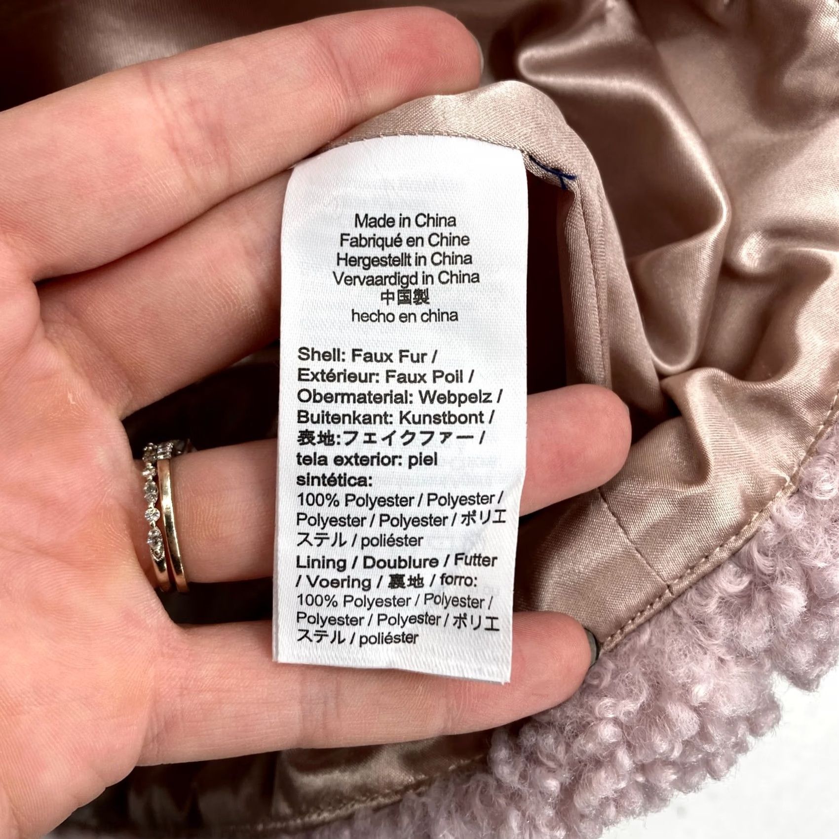 J.Crew J.Crew Teddy Sherpa Vest Women's 2XL Pink Full Zip Mock Neck Preppy Shirt Vest to Sherpa Vest Faux Fur | Pink | J.CREW Size XXL / US 16-18 / IT 52-54 - 6 Thumbnail
