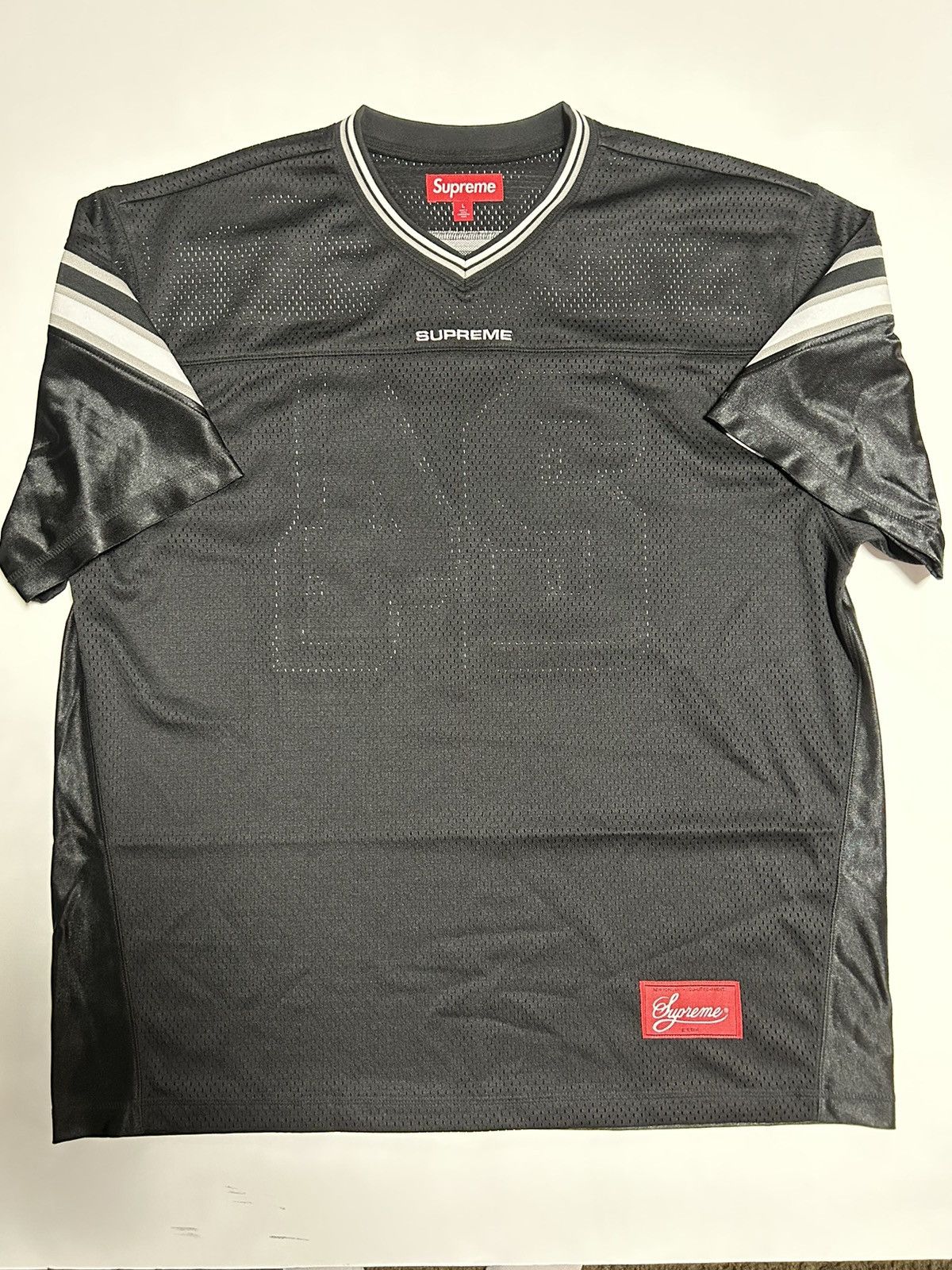 Supreme Supreme Jacquard Rib Football Jersey | Grailed