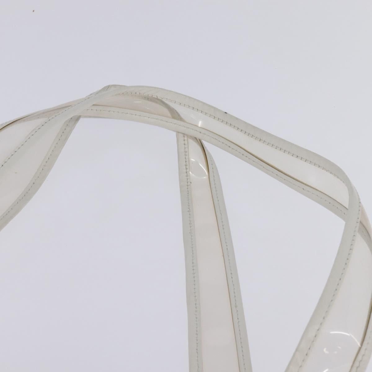 Gucci GUCCI Tote Bag Vinyl Clear Silver 001 2122 001 2122 Size ONE SIZE - 8 Thumbnail