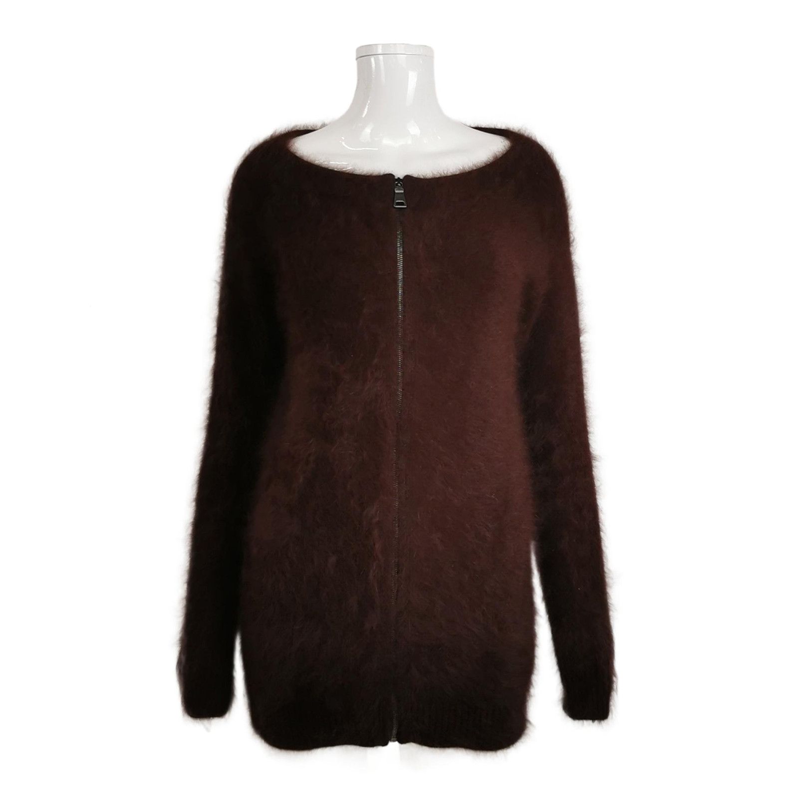 Prada Wool Blend Zip Jacket for Women 0079