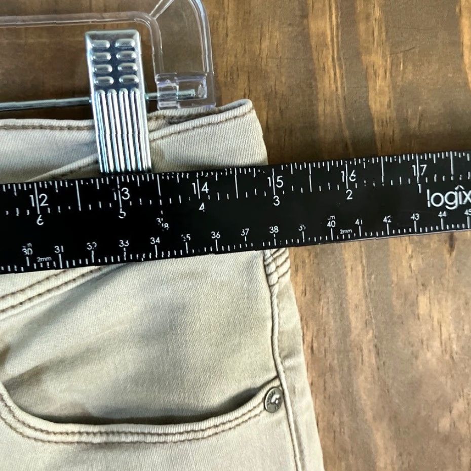 Free People Free People Jeans Tan Denim Low Rise Skinny Stretch 27 Womens Pants Casual Everyday 5-Pocket Design Girls Size 27" / US 4 / IT 40 - 6 Thumbnail
