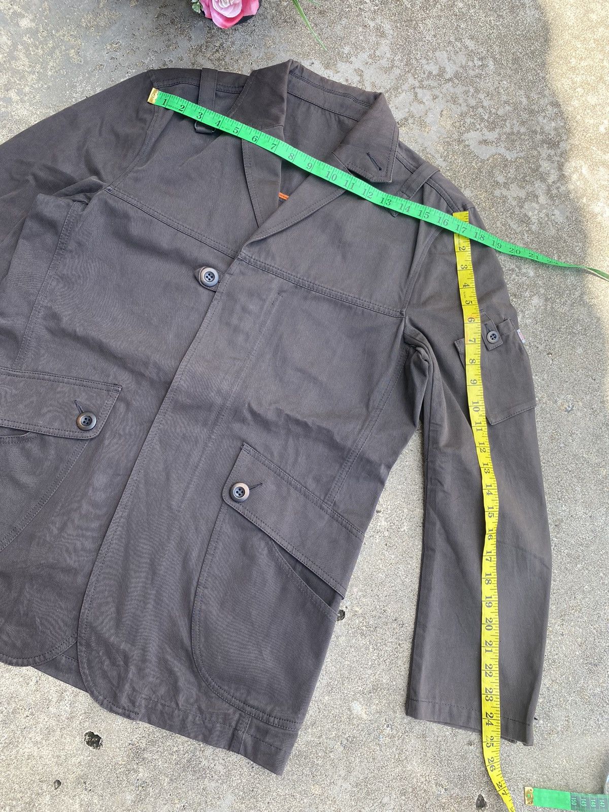 Japanese Brand 🔥 Rare 🔥 Vintage 291295 Homme Utility Pocket Jacket Size US L / EU 52-54 / 3 - 10 Thumbnail
