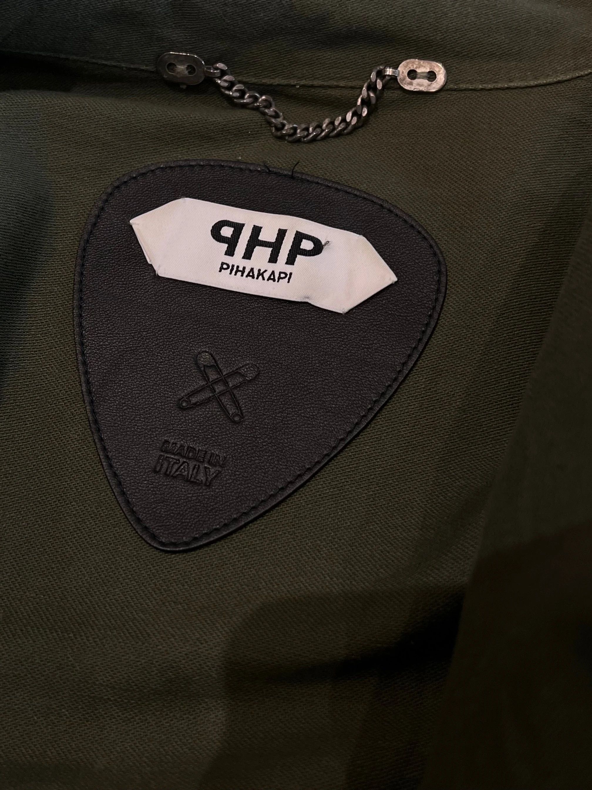 PIHAKAPI Pihakapi “Wanna Fight No More” Mixed-Leather & Wool Jacket Size US M / EU 48-50 / 2 - 9 Thumbnail