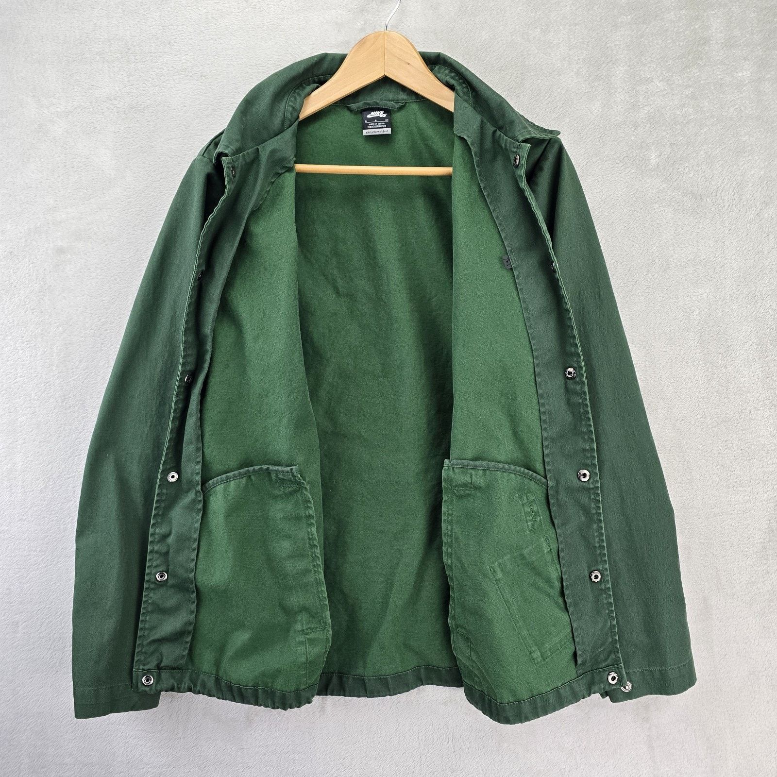 Nike SB Vintage Nike SB Paul Rodriguez Jacket Small Green Twill Y2K Size US S / EU 44-46 / 1 - 7 Thumbnail