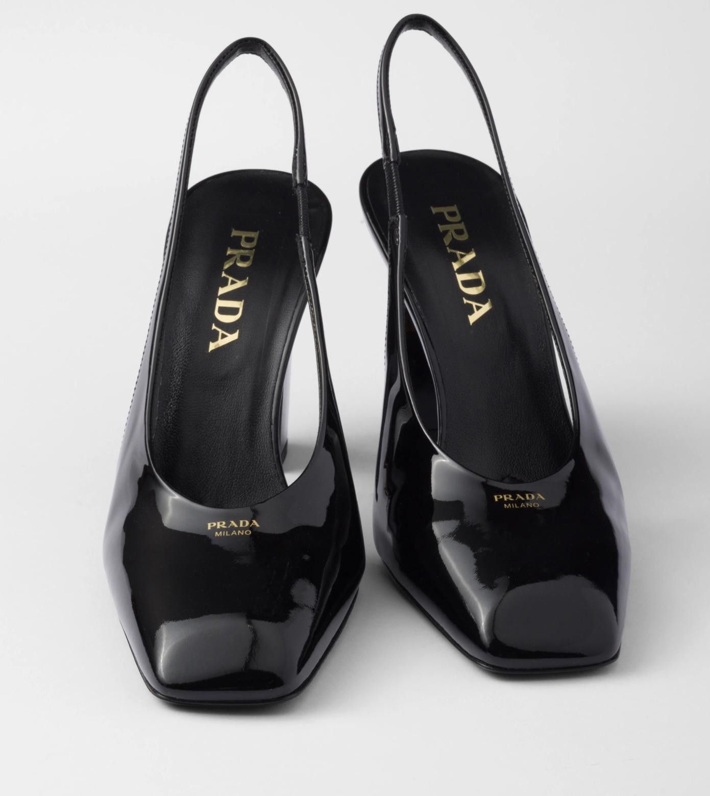Prada PRADA LEATHER SLINGBACK PUMPS SIZE 38 Size ONE SIZE - 4 Thumbnail