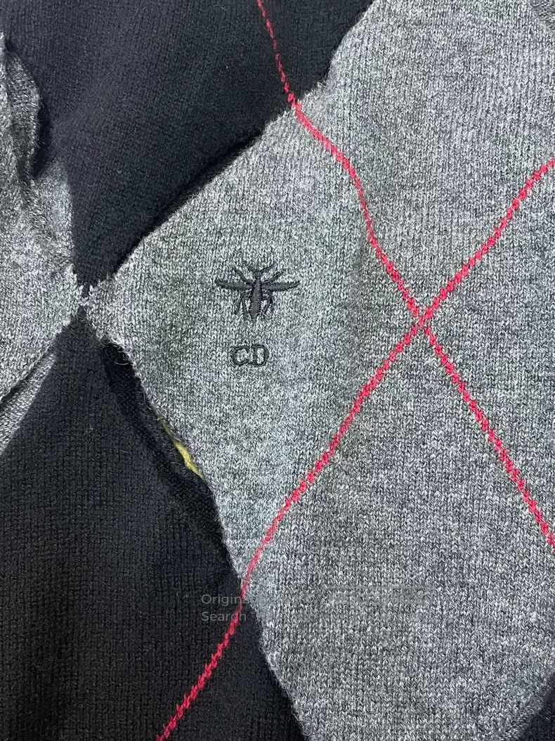 Dior Dior 25 Early Spring Black and Gray Colour-blocked Hollow Size S / US 4 / IT 40 - 2 Thumbnail