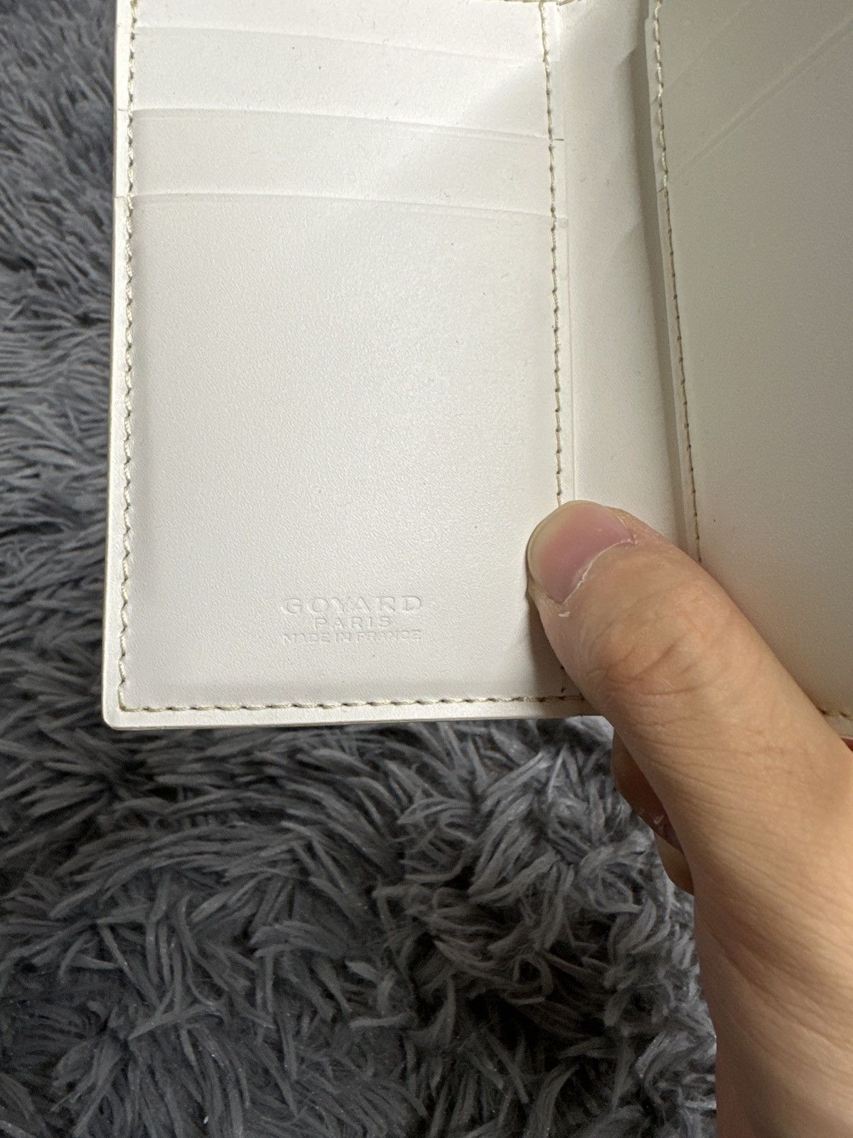 Goyard Goyard Saint Pierre Card Holder White Size ONE SIZE - 4 Thumbnail