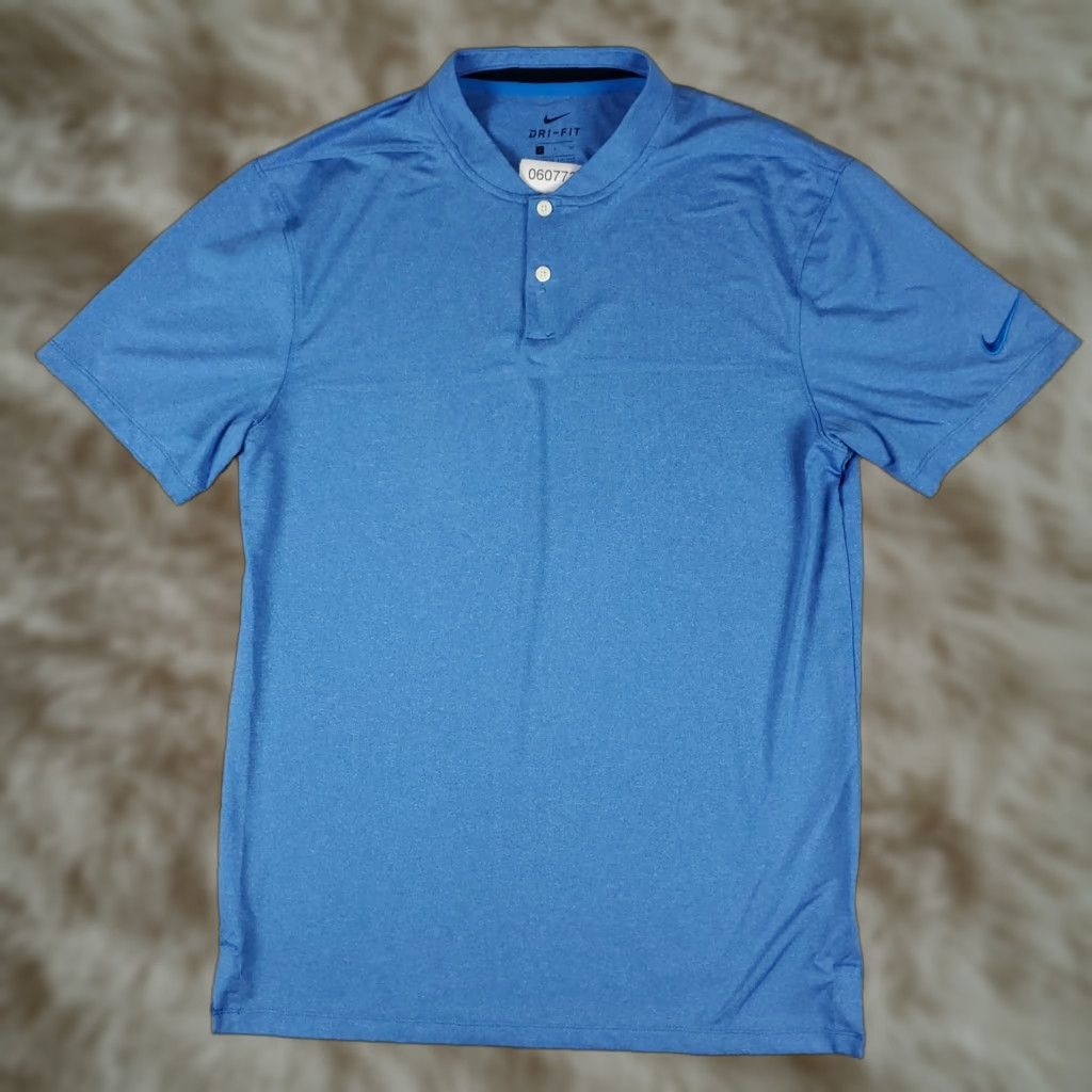 Nike Nike Polo Shirt Mens Small Blue Golf Casual Short Sleeve Polo Size US S / EU 44-46 / 1 - 1 Thumbnail