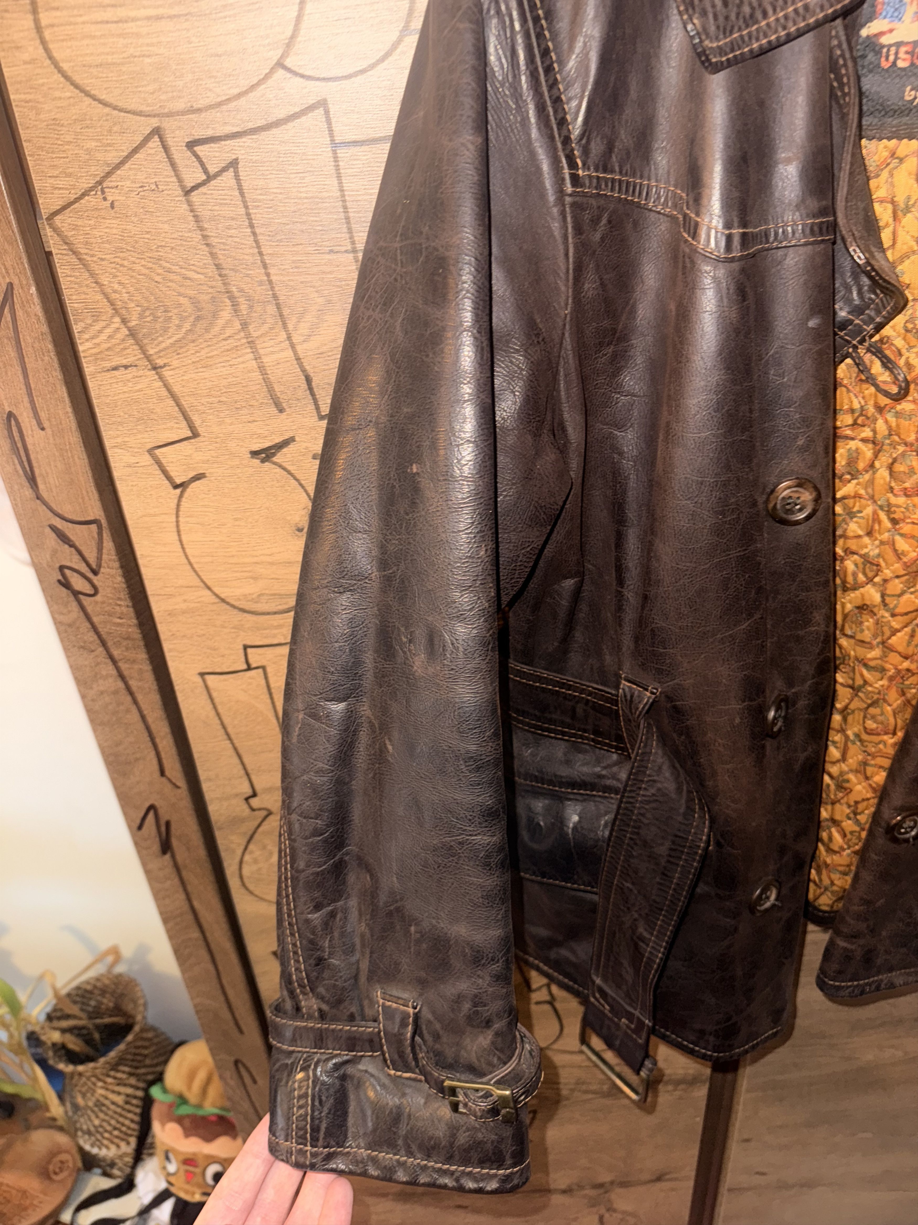 Other vintage leather jacket Size US M / EU 48-50 / 2 - 5 Thumbnail