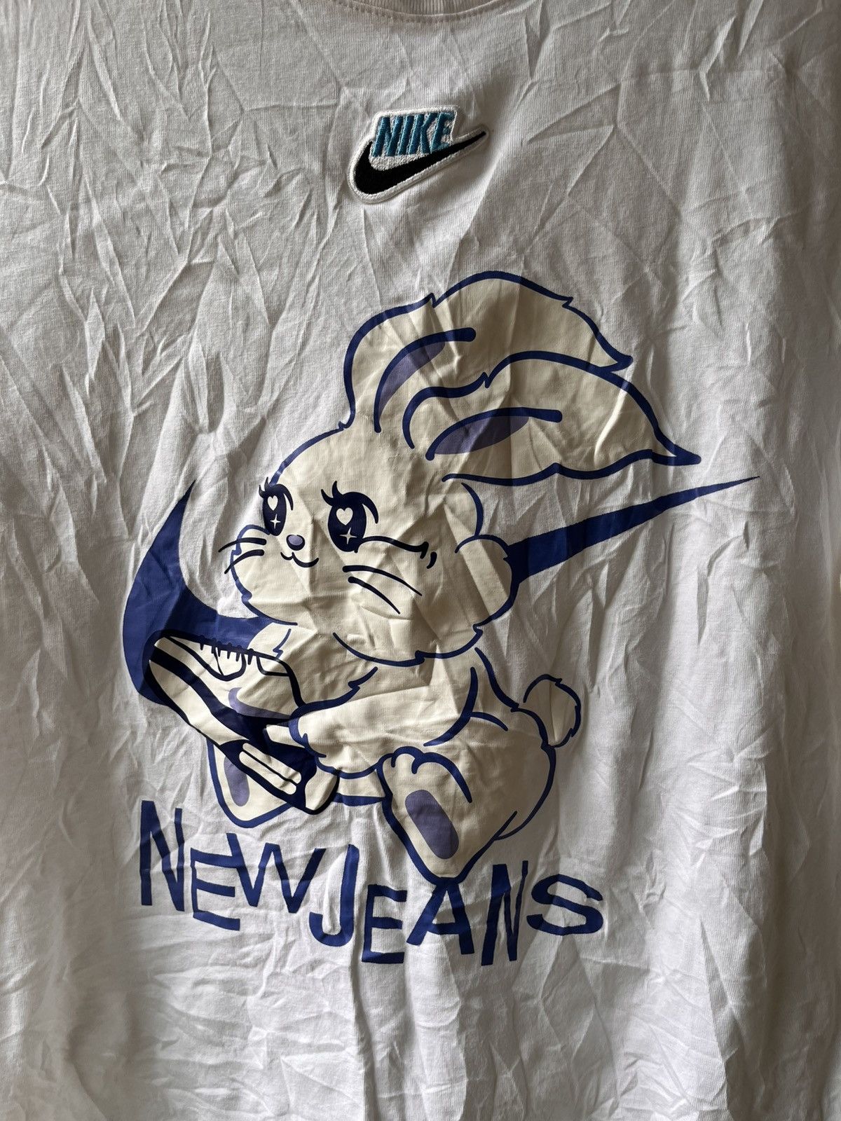 Nike Nike X Newjeans Limited Edition Tshirt Size US M / EU 48-50 / 2 - 2 Thumbnail