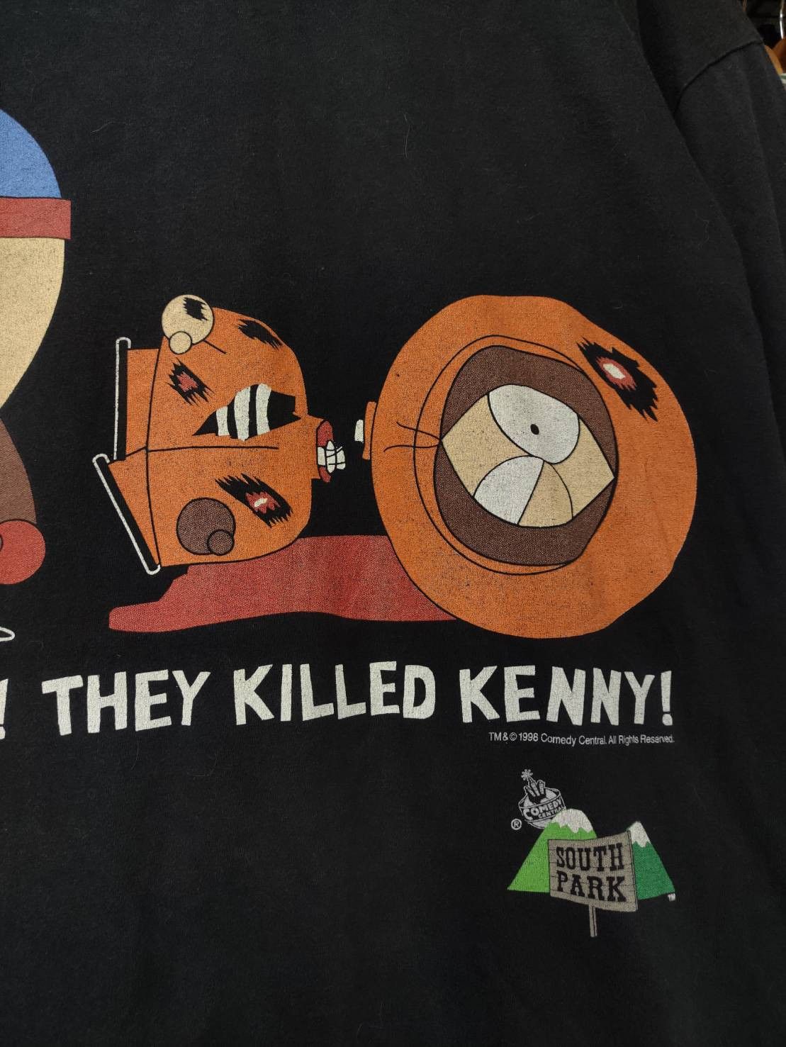 Cartoon Network Vtg 90's South Park " OMG They Killed Kenny " Series Promo Size US L / EU 52-54 / 3 - 4 Thumbnail