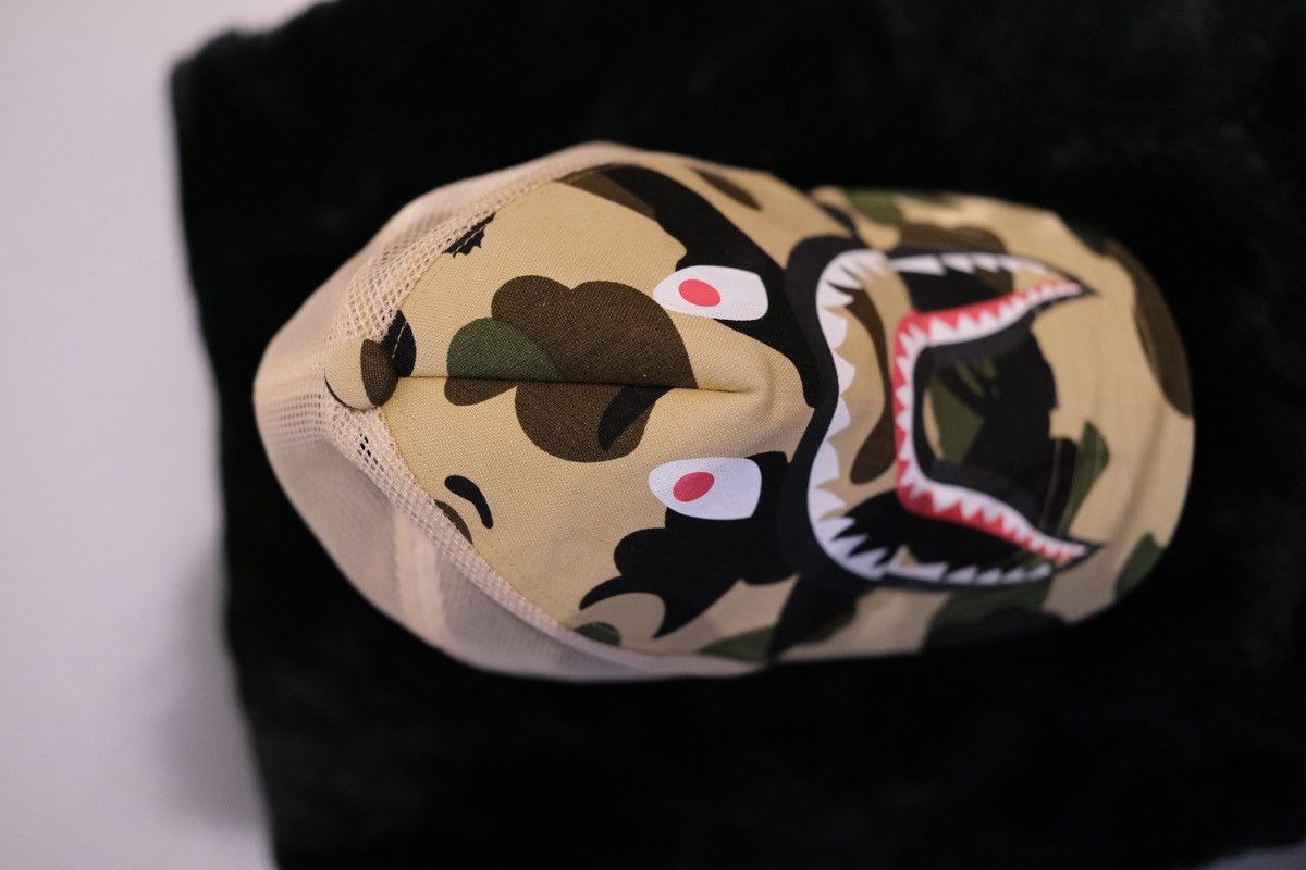 Bape Casquette BAPE A Bathing Ape Camo Shark Size ONE SIZE - 4 Thumbnail