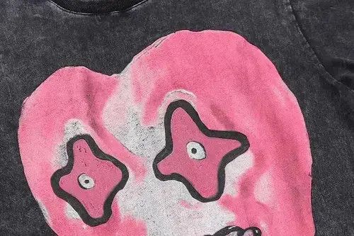 VIBE Heart Monster Print Tshirt Size US M / EU 48-50 / 2 - 2 Thumbnail