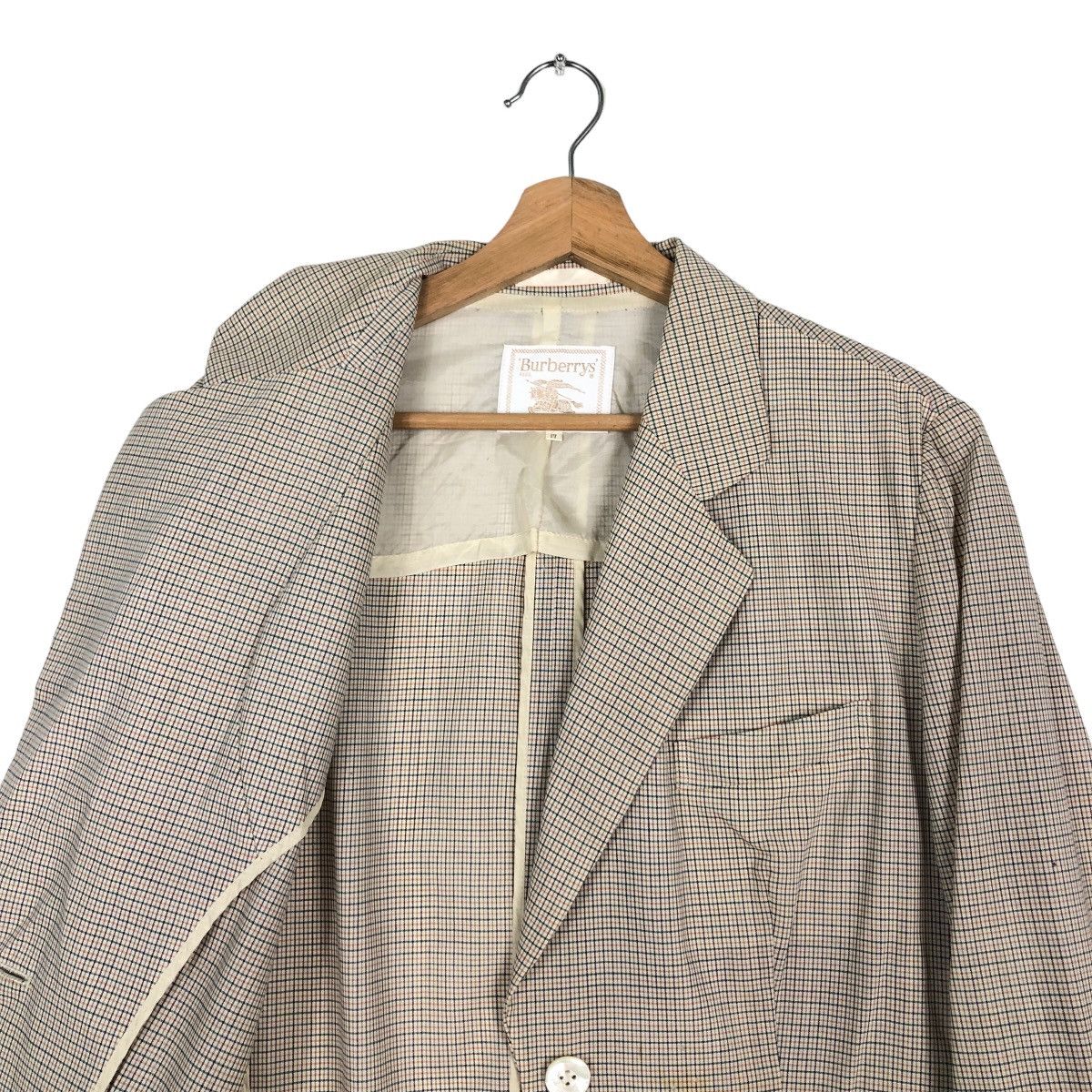 Burberry 🔥90’s Vintage Burberrys Nova Check Design Double Breast Size US M / EU 48-50 / 2 - 10 Thumbnail
