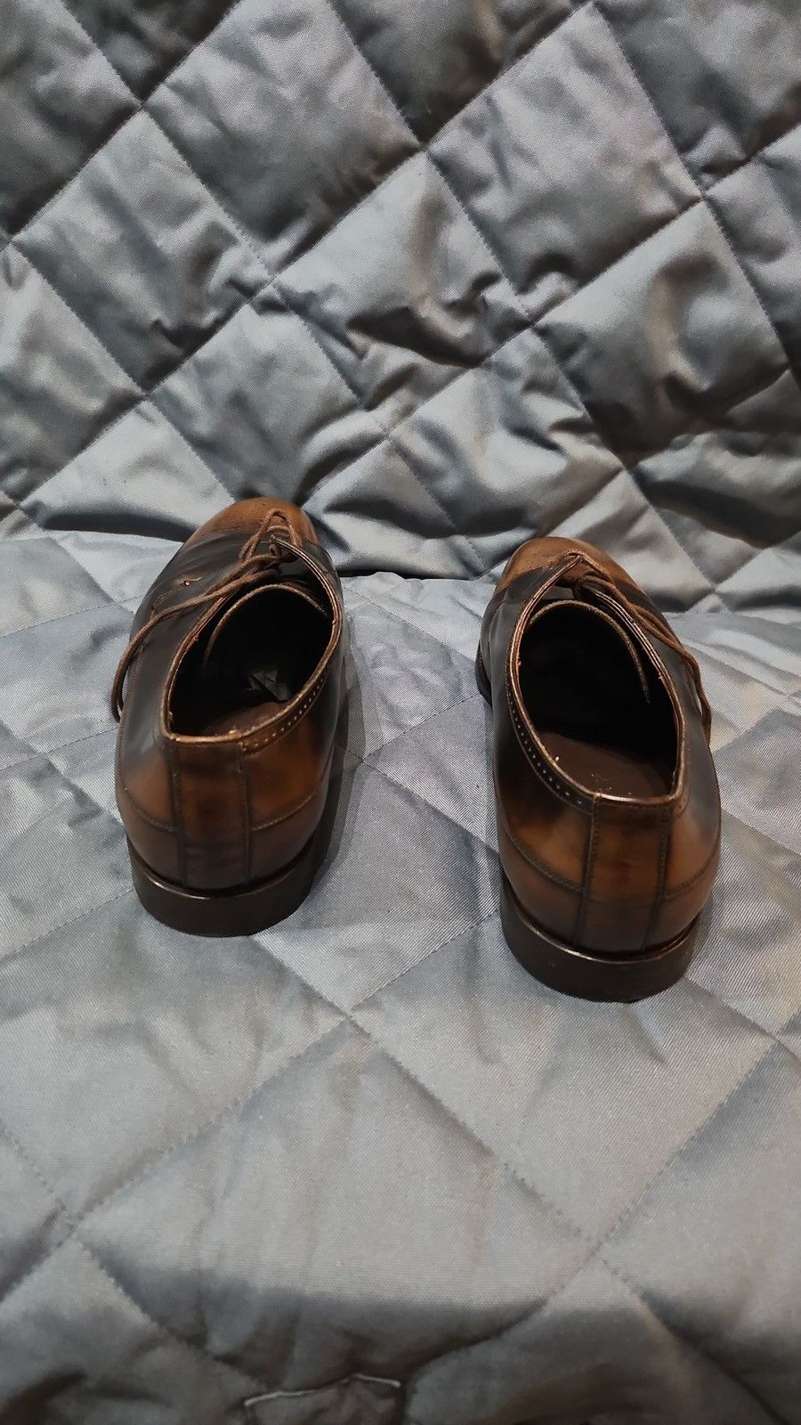 Burberry Ombre Effect Leather Oxford Size US 12 / EU 45 - 2 Thumbnail