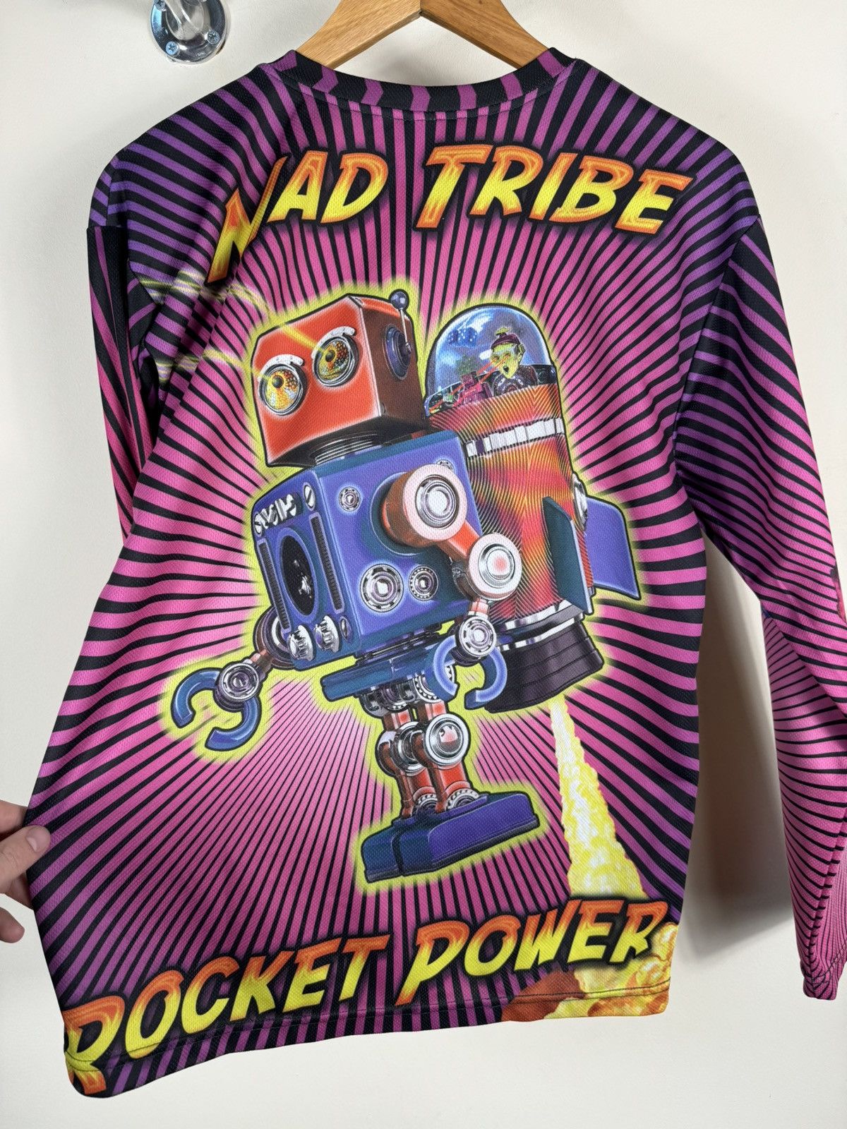 Band Tees Space Tribe Mad Tribe Rocket Power Psychedelic Design Size US M / EU 48-50 / 2 - 9 Thumbnail