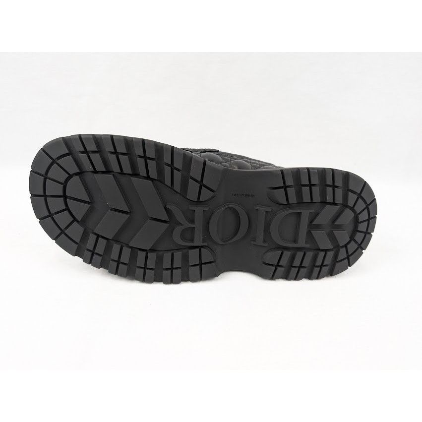 Dior o1rshd1 Buffalo Loafers Cannage Leather in Black Size US 11 / EU 44 - 10 Thumbnail