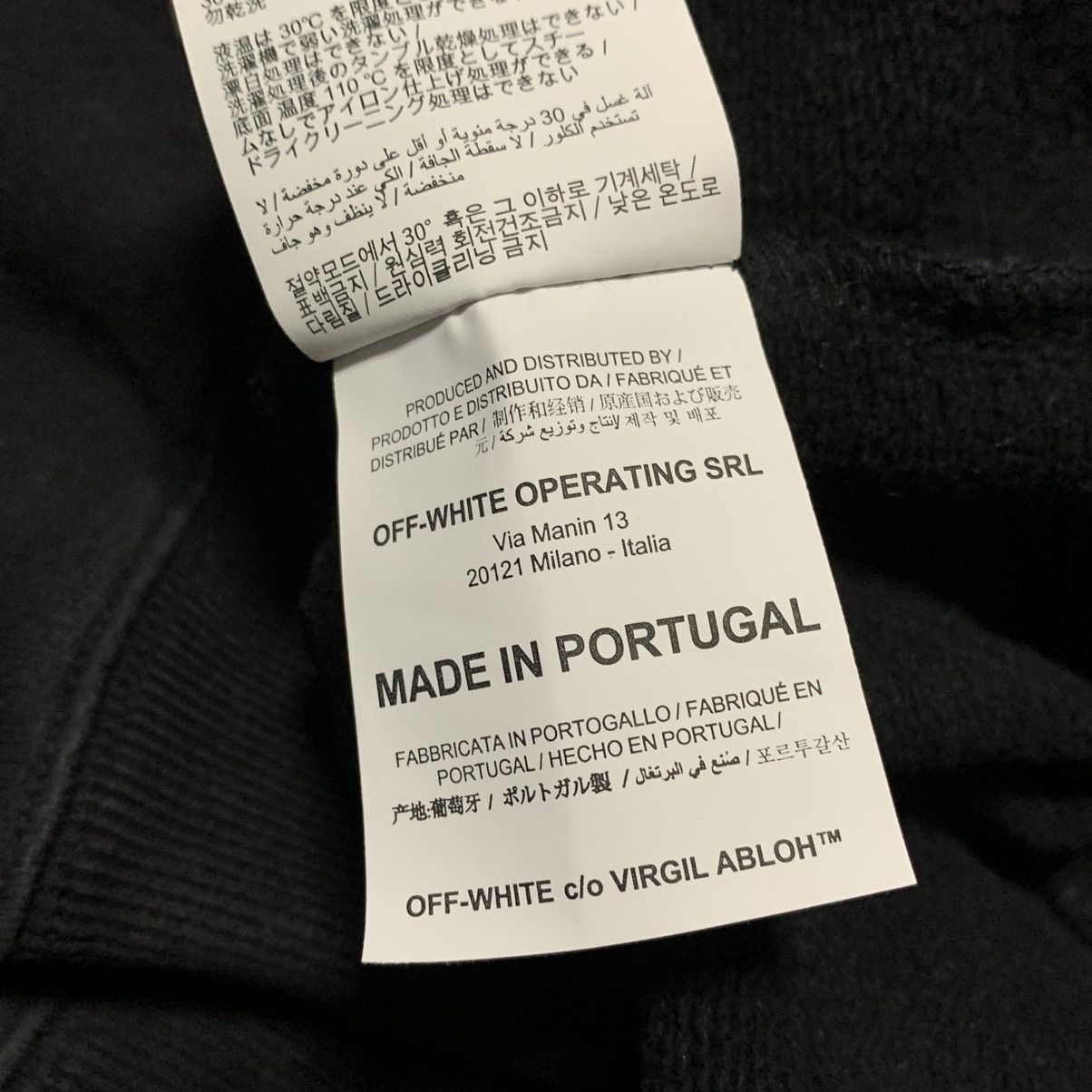 Off-White Off White Medium Acrylic Arrows Black Sweatshirt Crewneck Size US M / EU 48-50 / 2 - 11 Thumbnail