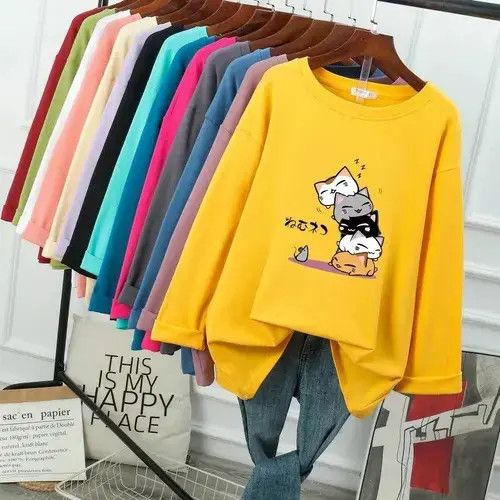 Japanese Brand Tshirts Long Sleeve Women Tee Top Size L / US 10 / IT 46 - 2 Thumbnail