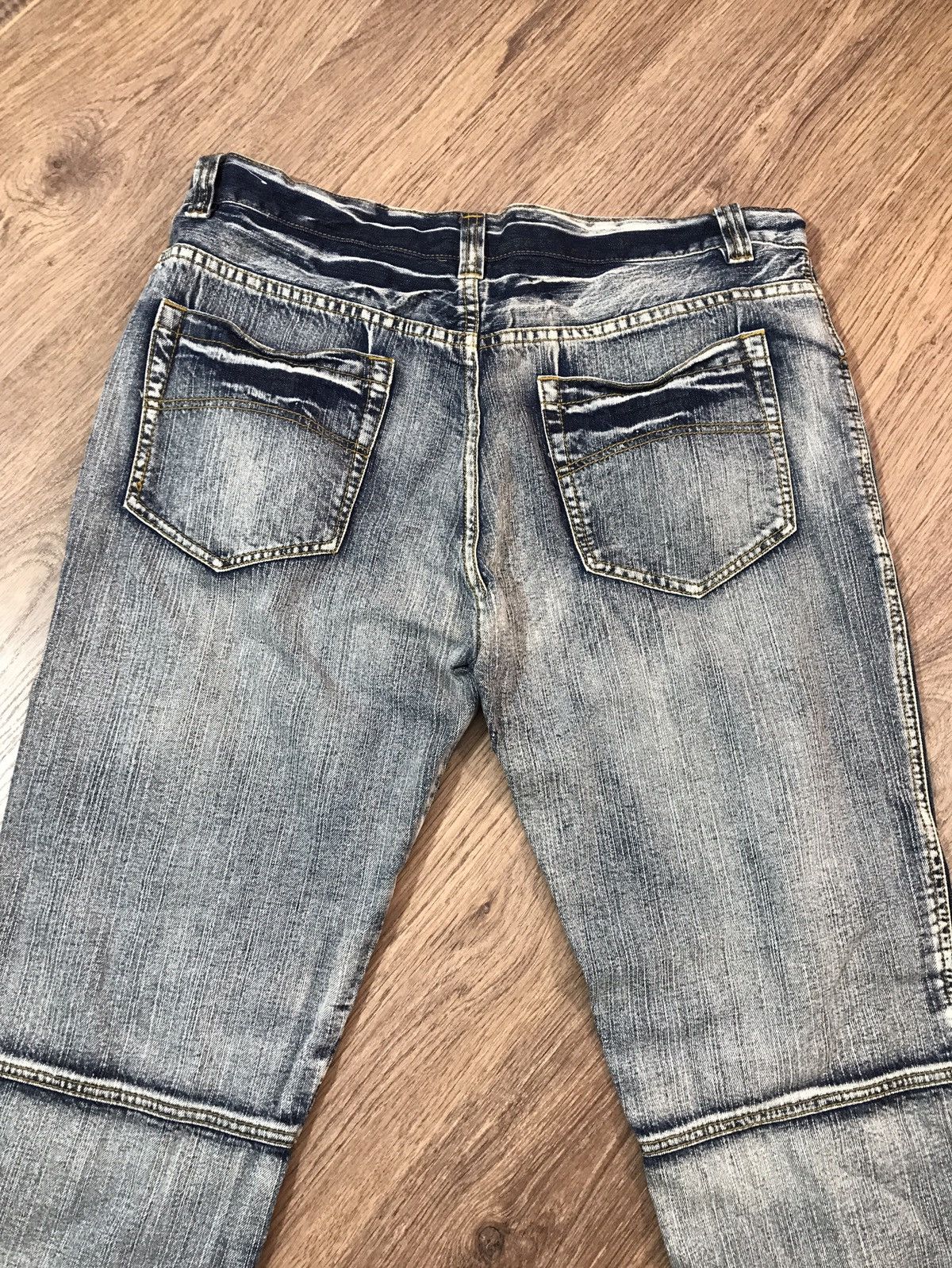 Japanese Brand × Vintage Vintage Distressed Denim Pants Jeans Size 38 Size US 38 / EU 54 - 9 Thumbnail