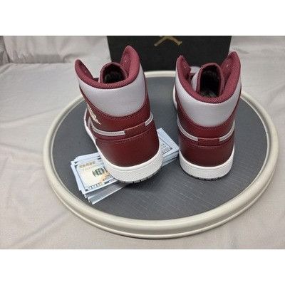 Jordan Brand Nike Air Jordan 1 Mid DQ8426-615 Cherrywood new Size US 11.5 / EU 44-45 - 8 Thumbnail