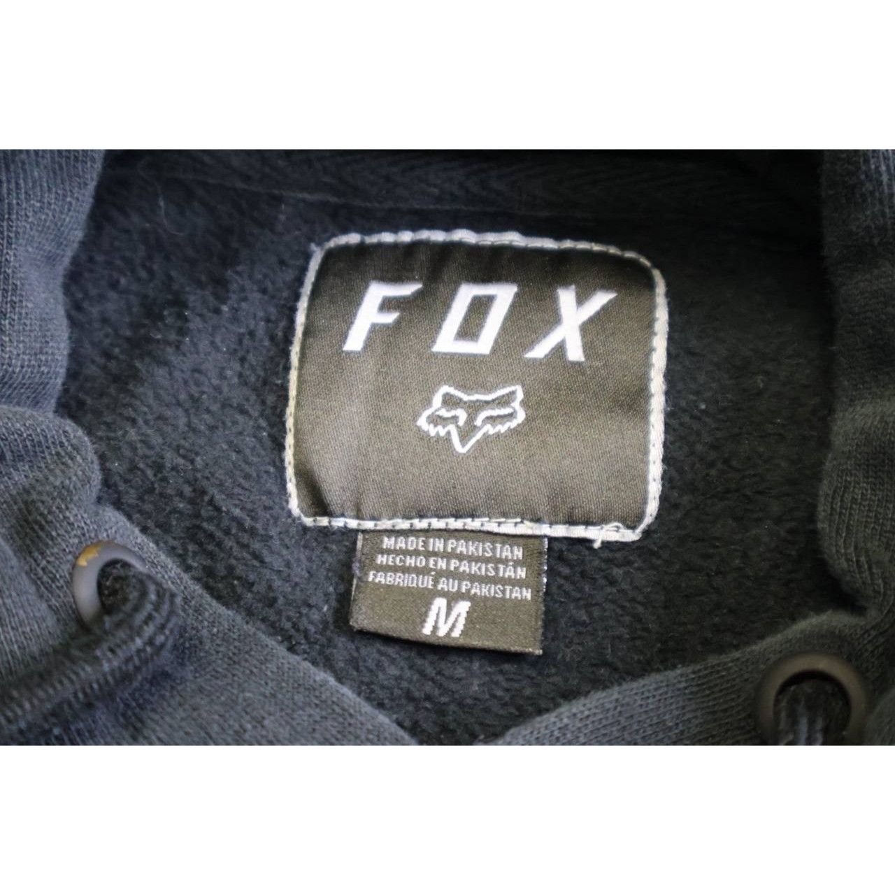 Vintage Fox Racing Hoodie Pullover Sweatshirt Black Medium Motocross Size US M / EU 48-50 / 2 - 2 Thumbnail