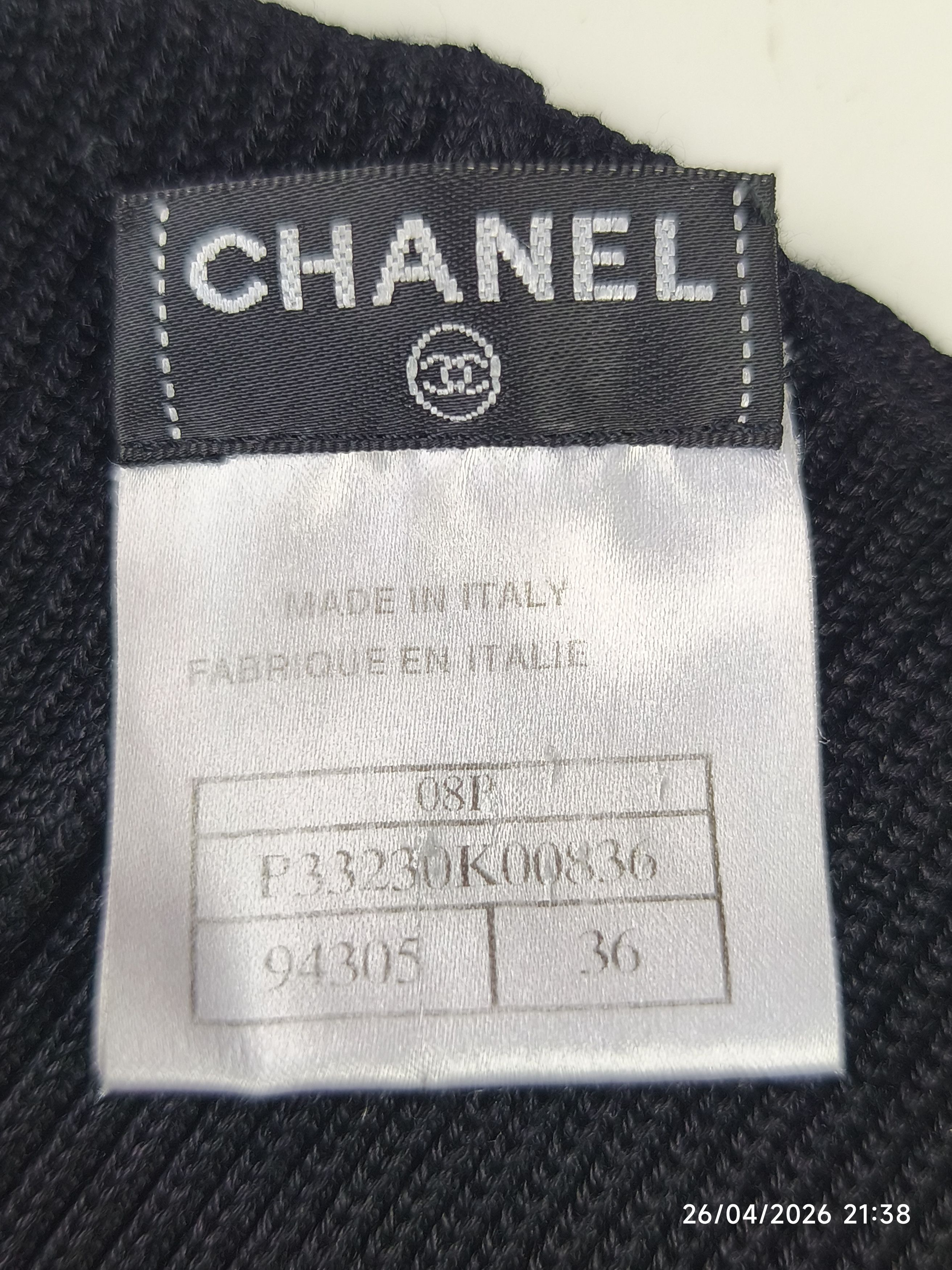 Chanel Chanel S/S 08' karl lagerfeld - knit silk jumpsuit Size XS / US 0-2 / IT 36-38 - 11 Thumbnail