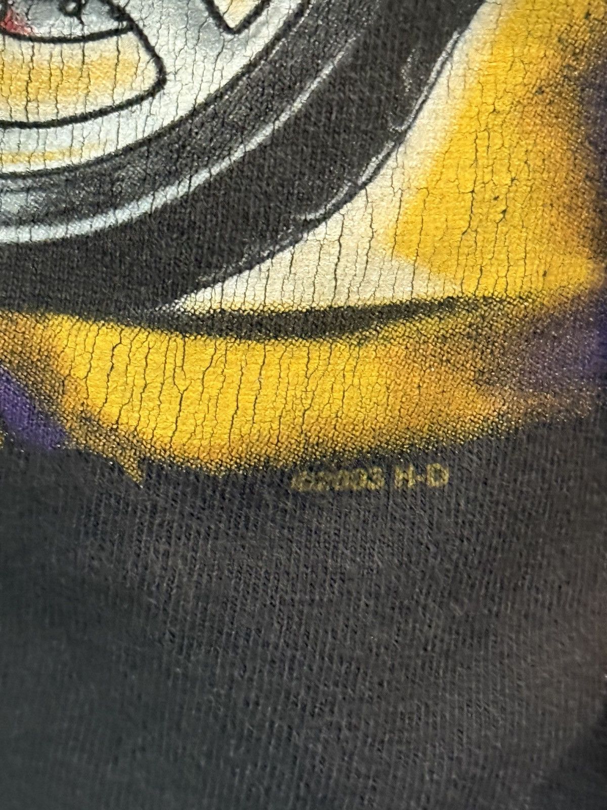 Harley Davidson 2003 FEEL THE THUNDER Harley Davidson T-Shirt Size XL Black Size US XL / EU 56 / 4 - 5 Thumbnail