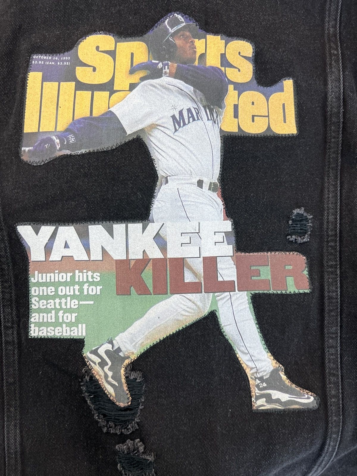 Other Seattle Mariners Blk Denim Jacket Size US M / EU 48-50 / 2 - 3 Thumbnail