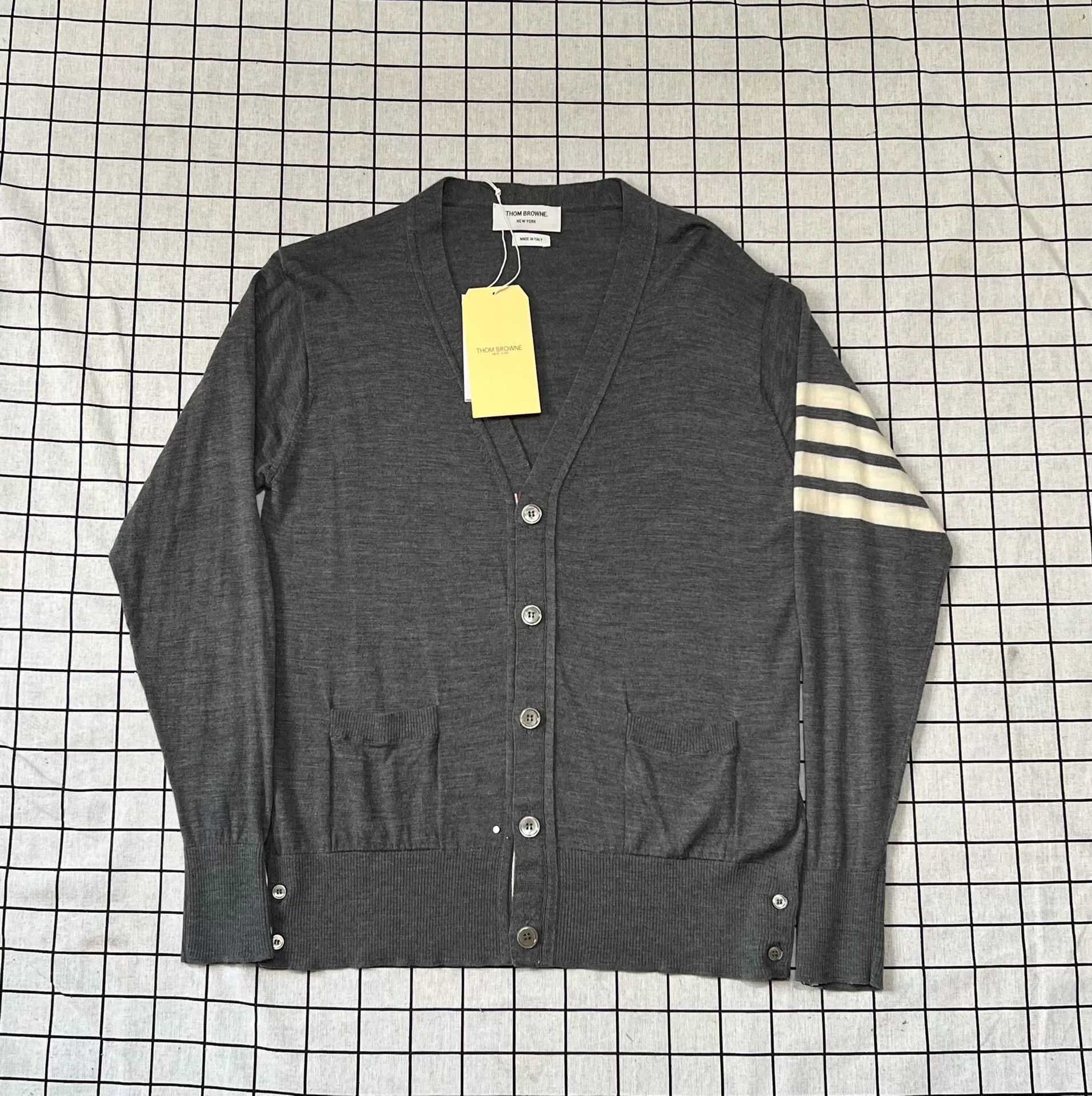 Thom Browne Thom Browne Wool Brown Sweater m Men Size US M / EU 48-50 / 2 - 1 Thumbnail