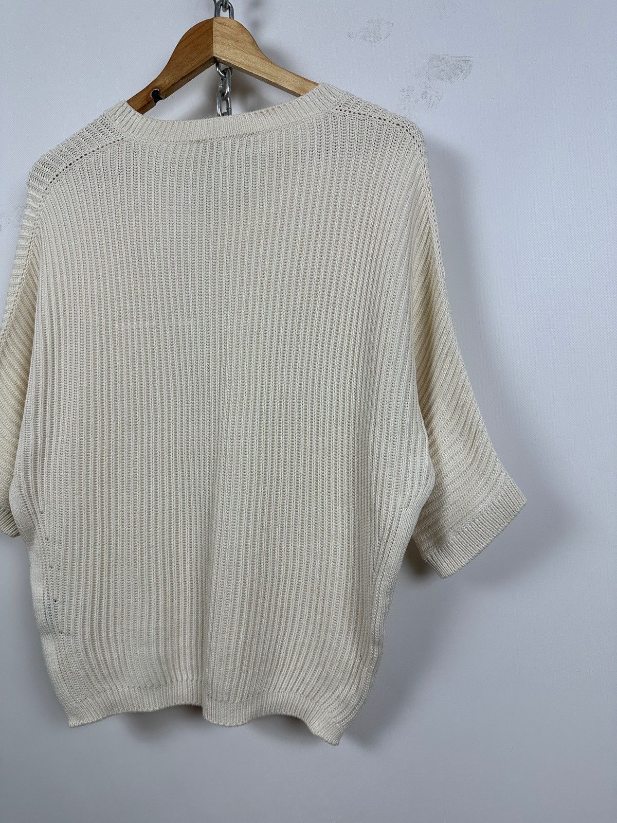 Loro Piana Loro Piana Silk/Cotton 3/4 Sleeve Knit Jumper Sweater Size S / US 4 / IT 40 - 13 Thumbnail