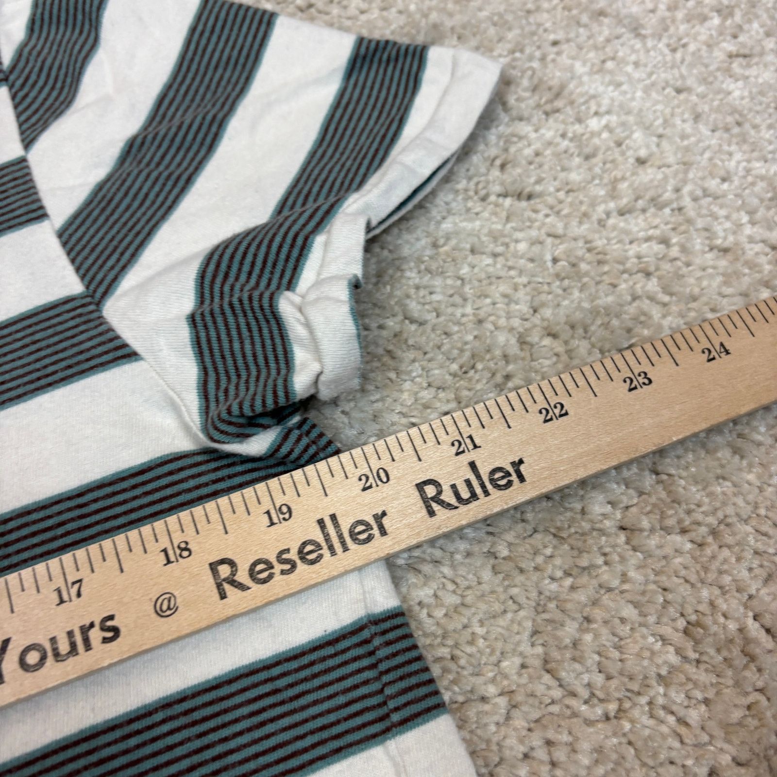 Taylor Stitch Taylor Stitch Organic Cotton Striped SS Tee Shirt Men's 38/S Size US S / EU 44-46 / 1 - 4 Thumbnail