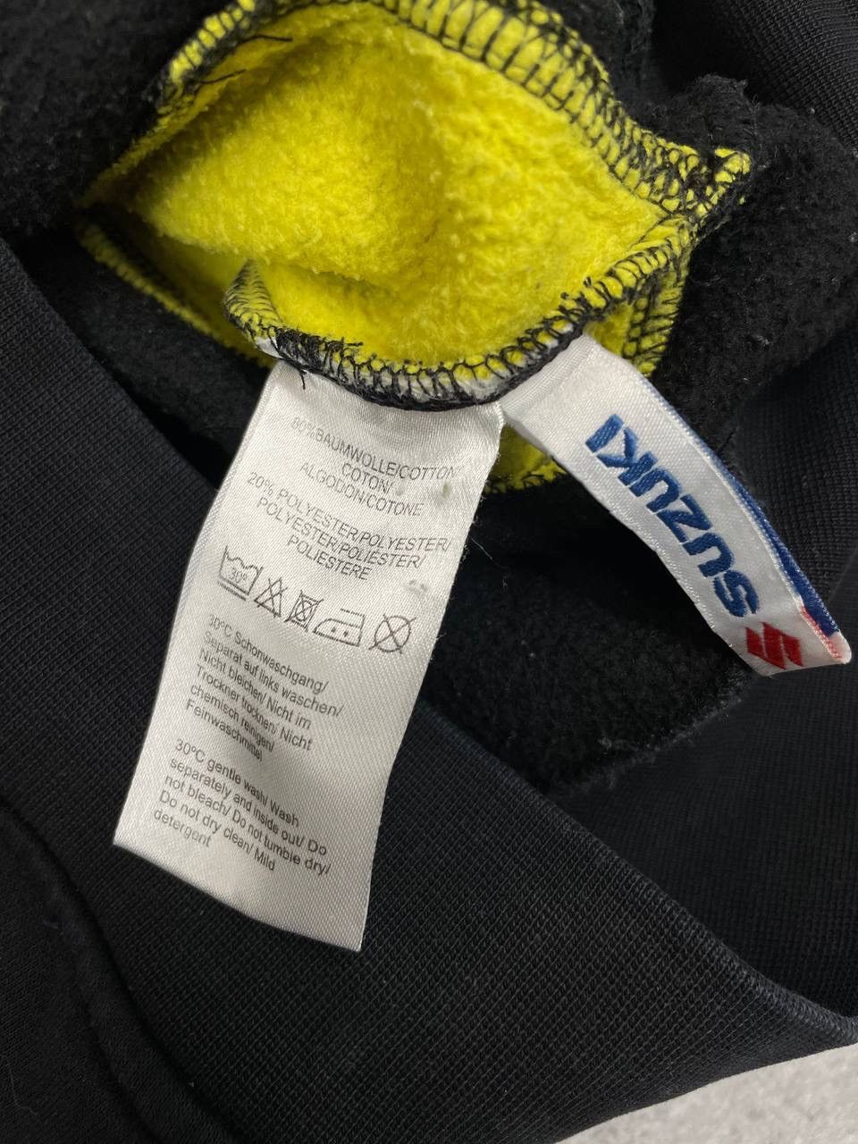 Other Suzuki Team ZACHMANN Men Zip Hoodie Black Yellow Size US XS / EU 42 / 0 - 7 Thumbnail