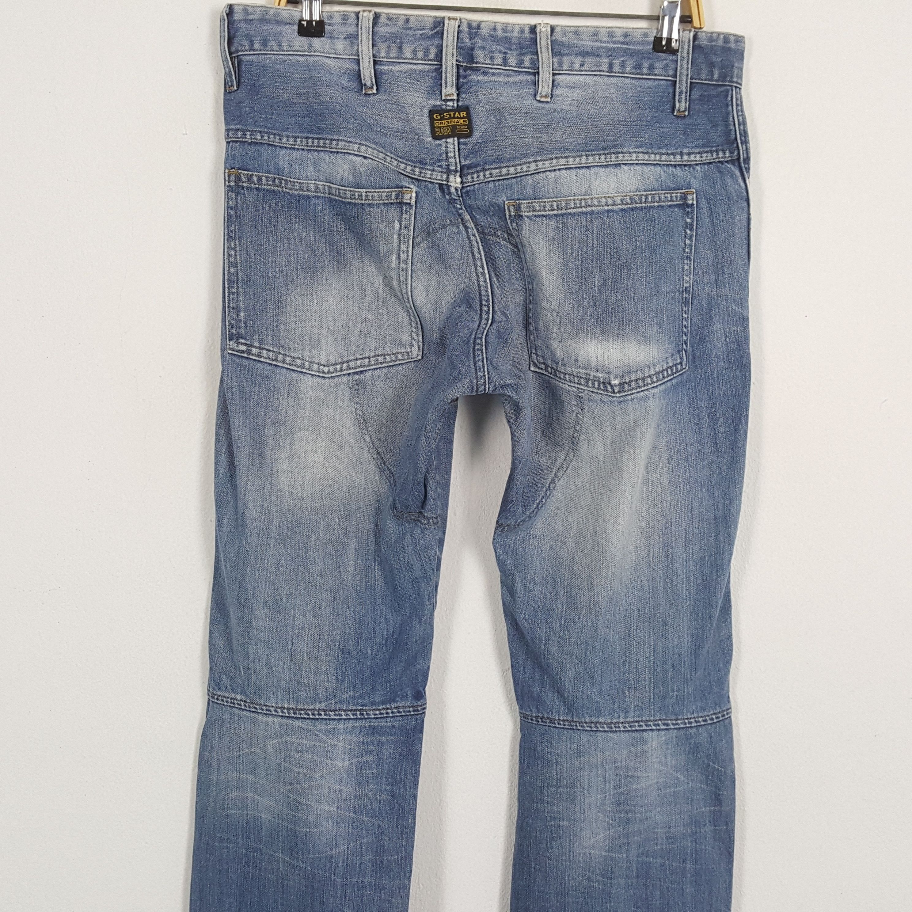 G-Star × Vintage Vintage G-STAR RAW Japanese Fashion Brand Riders Jeans Size US 34 / EU 50 - 5 Thumbnail