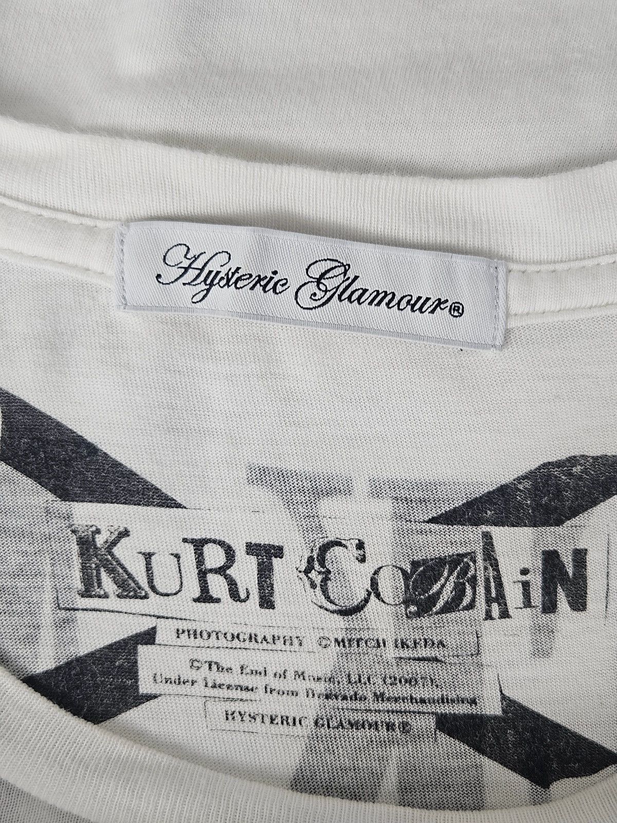Hysteric Glamour Hysteric Glamour Kurt Cobain Nirvana Pick Me Yeah Shirt Size S / US 4 / IT 40 - 4 Thumbnail