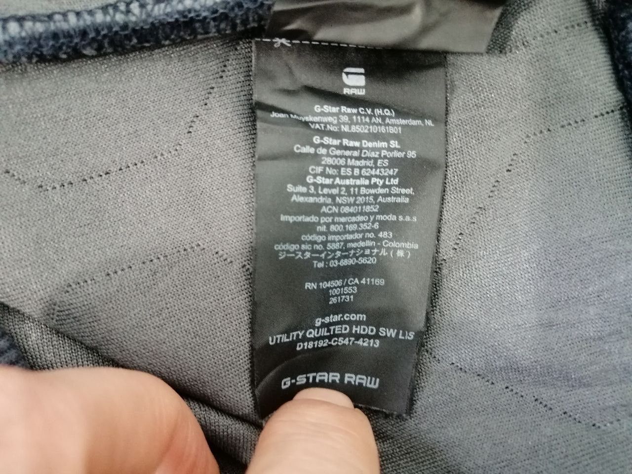 G-Star Black G-Star Raw Hoodie Size M Size US M / EU 48-50 / 2 - 7 Thumbnail