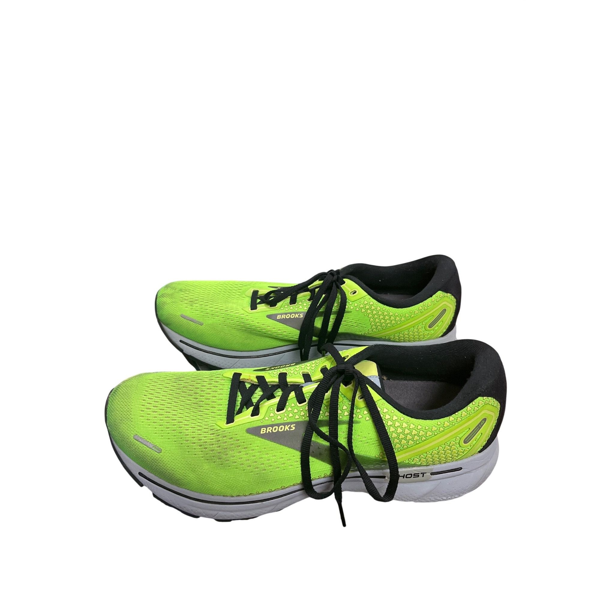 Brooks Brooks Ghost 14 mens green gray walking running LT sneakers Size US 13 / EU 46 - 4 Thumbnail