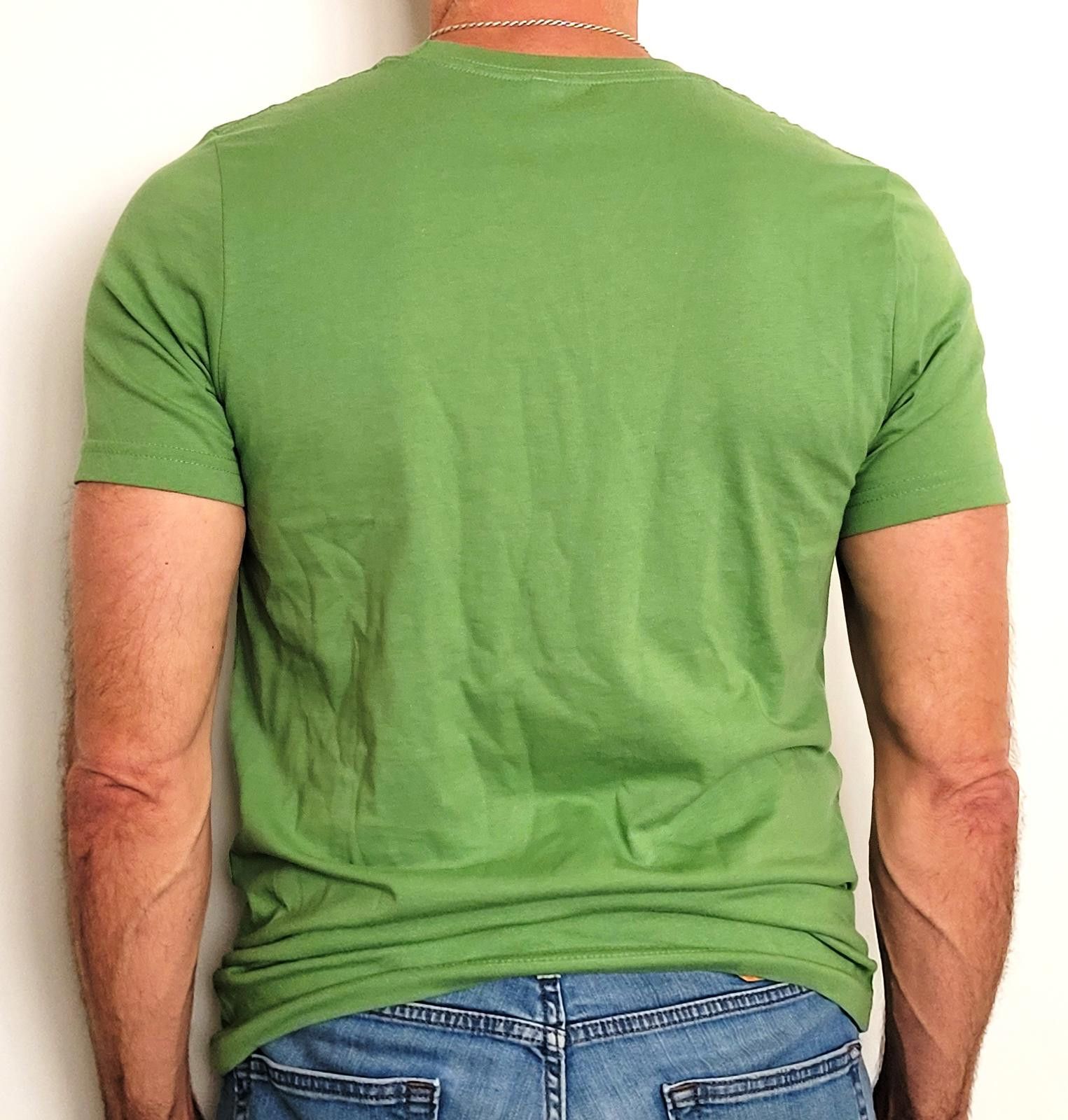 Other Bella + Canvas Men's M Green Crewneck T-Shirt – Soft Fit Size US M / EU 48-50 / 2 - 2 Thumbnail