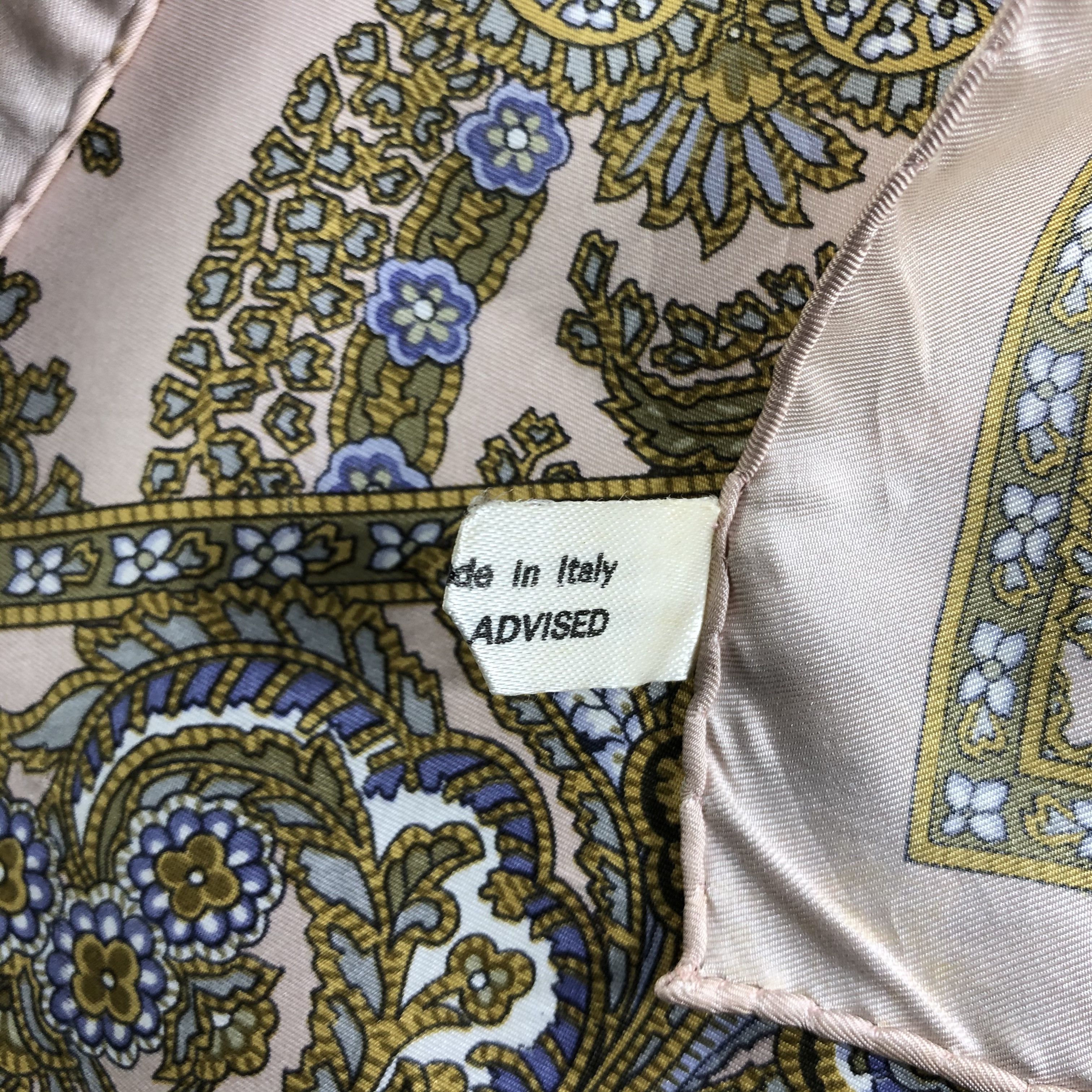 Vintage Vintage Silk Scarf Size ONE SIZE - 6 Thumbnail