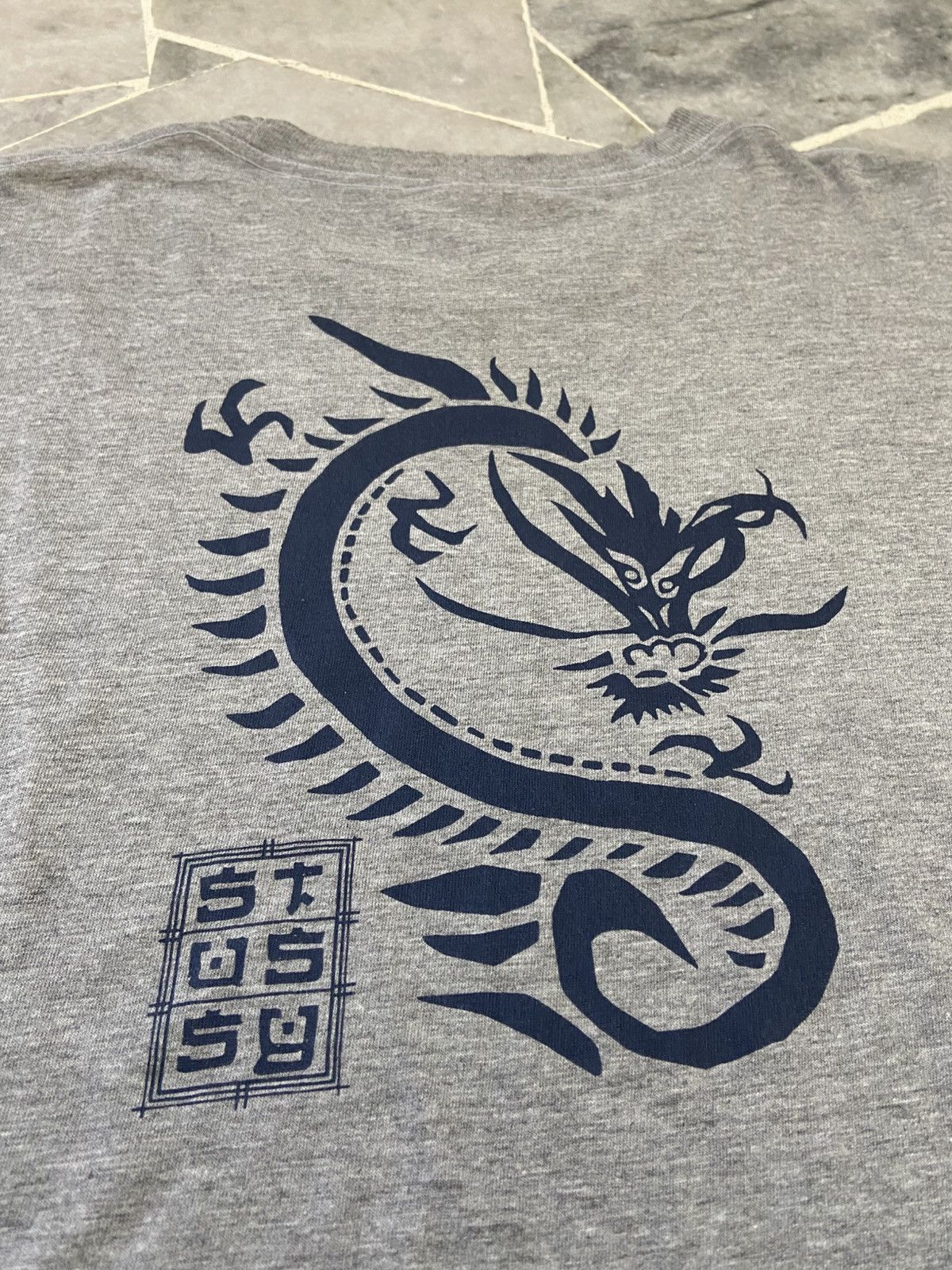 Stussy Vintage 90s Stussy Dragon Shirt Single Stitch Large Size US L / EU 52-54 / 3 - 6 Thumbnail