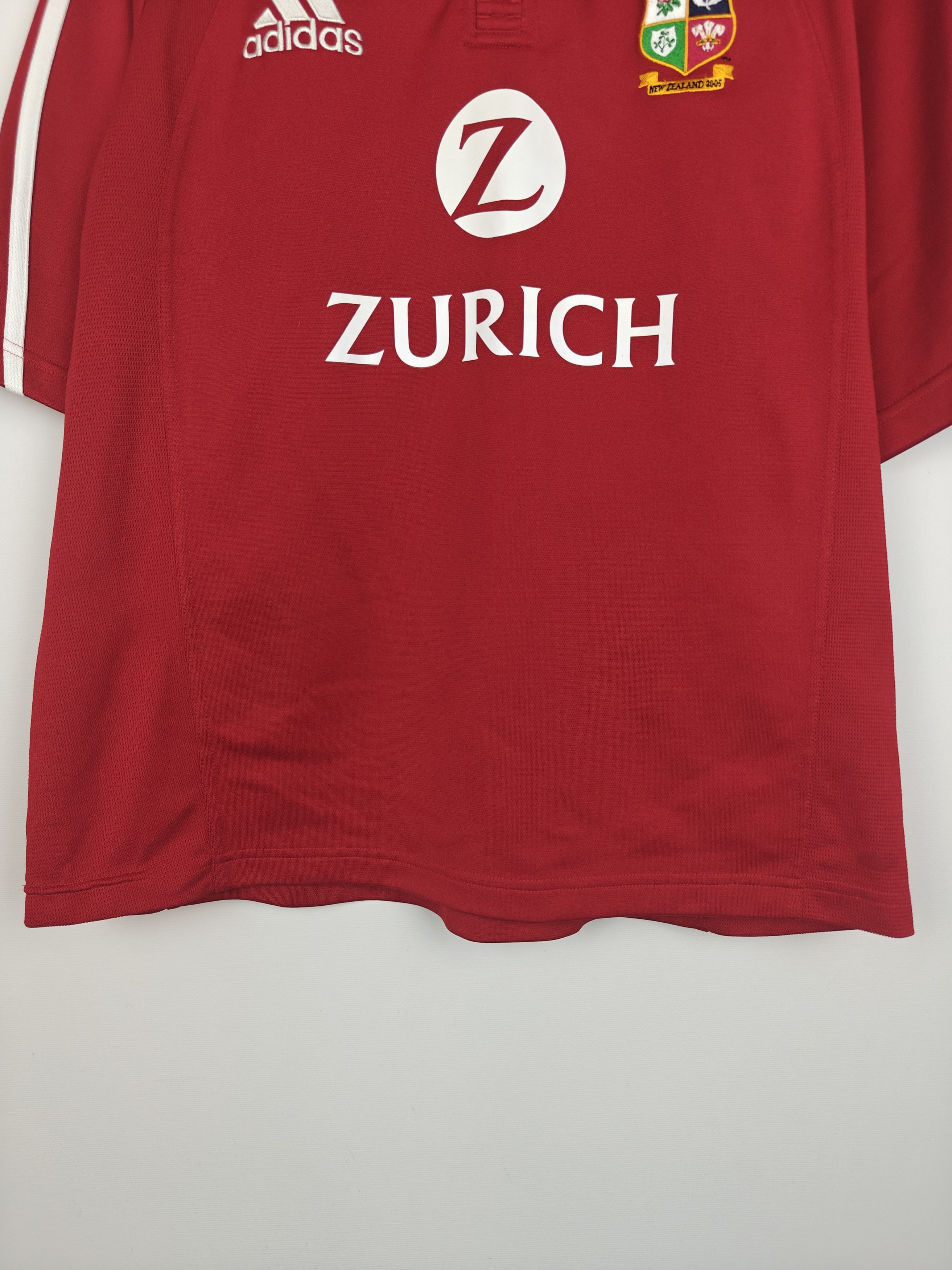 Adidas Adidas Jersey T-Shirt Zurich New Zealand 2005 Red size L Size US L / EU 52-54 / 3 - 3 Thumbnail