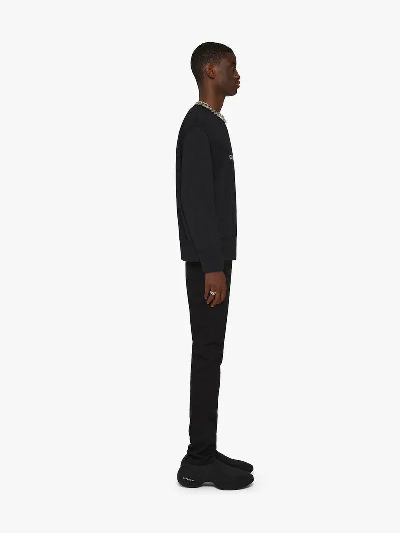 Givenchy o1w1db10426 Slim Fit Sweatshirt in Black Size US XL / EU 56 / 4 - 4 Thumbnail