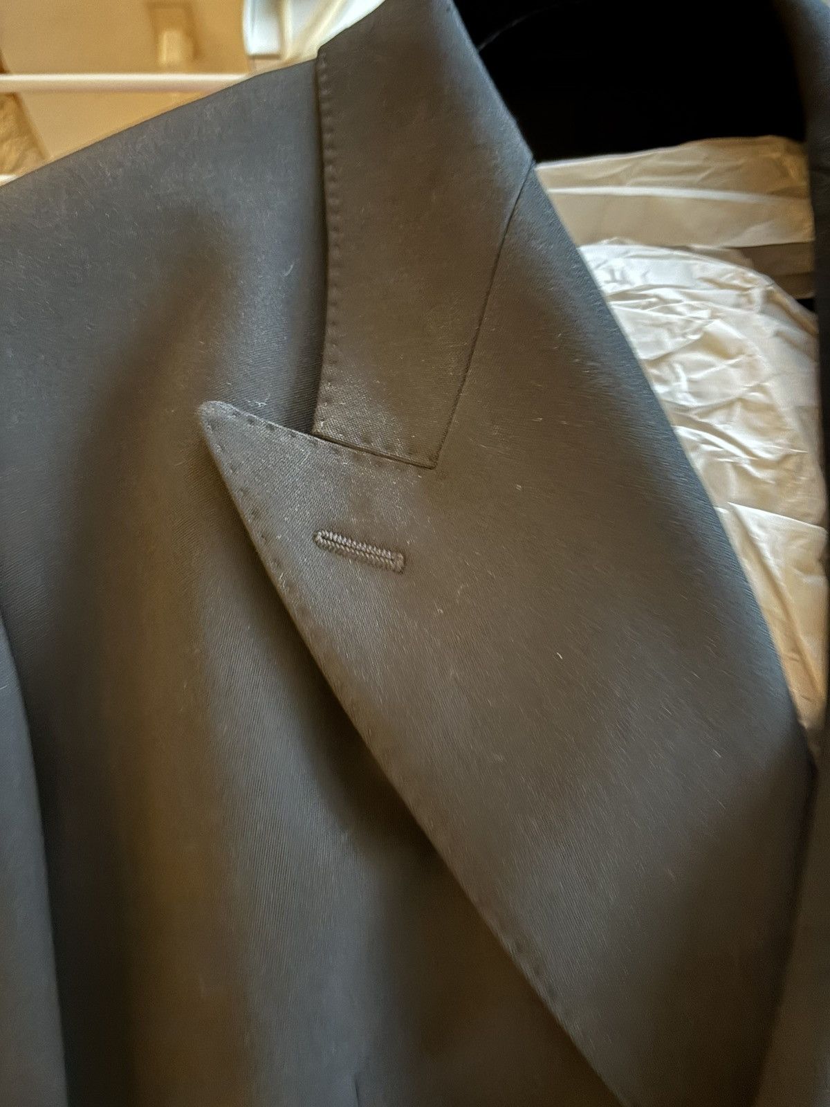 Balenciaga Balenciaga Double Breasted Garde-Robe Blazer Size 50S - 9 Thumbnail