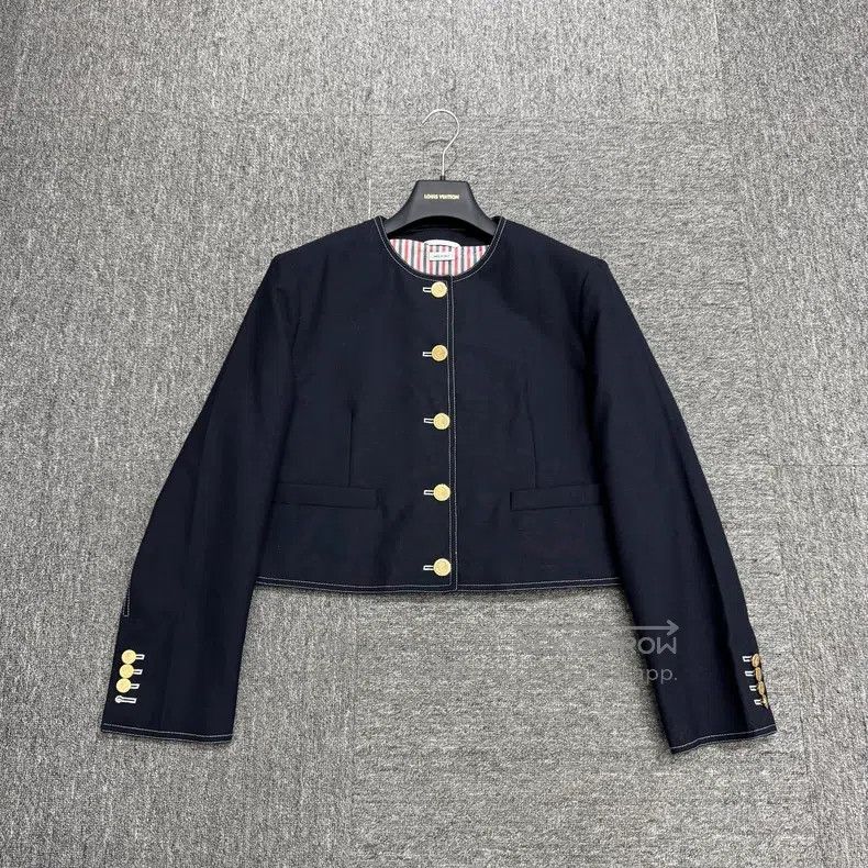 Thom Browne Thom Browne Chanel-style Short Wool Jacket Size M / US 6-8 / IT 42-44 - 1 Thumbnail