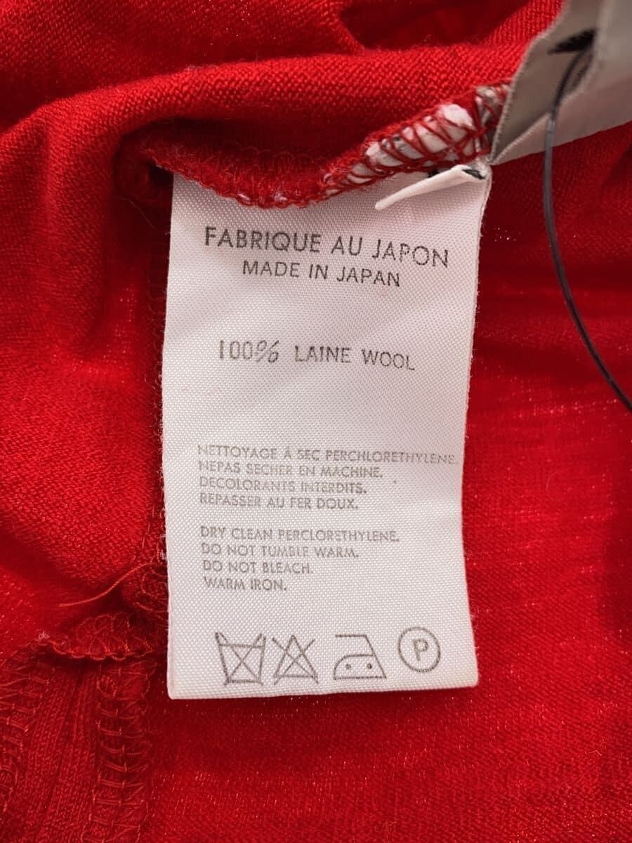 Yohji Yamamoto YOHJI YAMAMOTO/M/Wool/RED Knit Size US M / EU 48-50 / 2 - 5 Thumbnail
