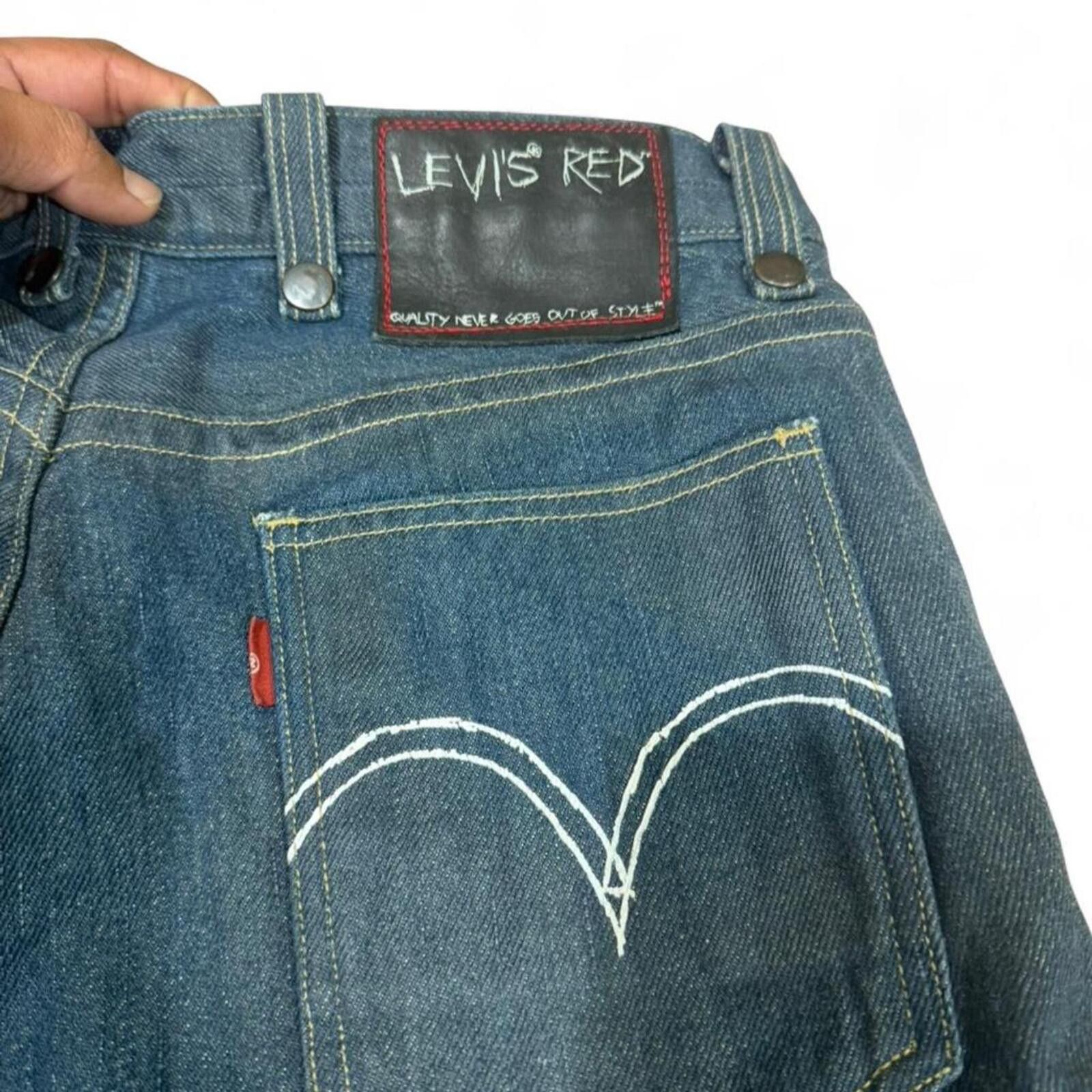 True Religion Rare 2004 Levi’s Red tag denim jeans Size US 28 / EU 44 - 4 Thumbnail